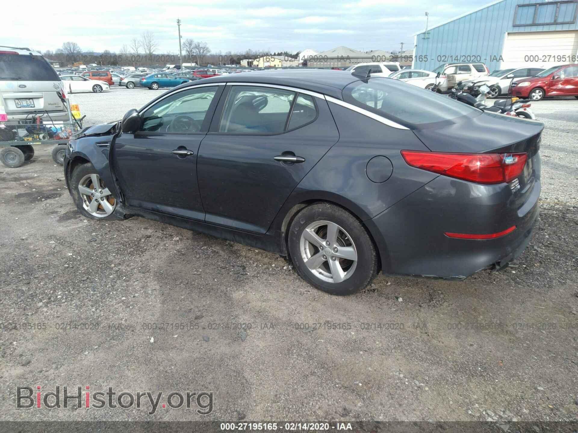 2015 KIA OPTIMA - VIN: KNAGM4A75F5624097 - Photo 3