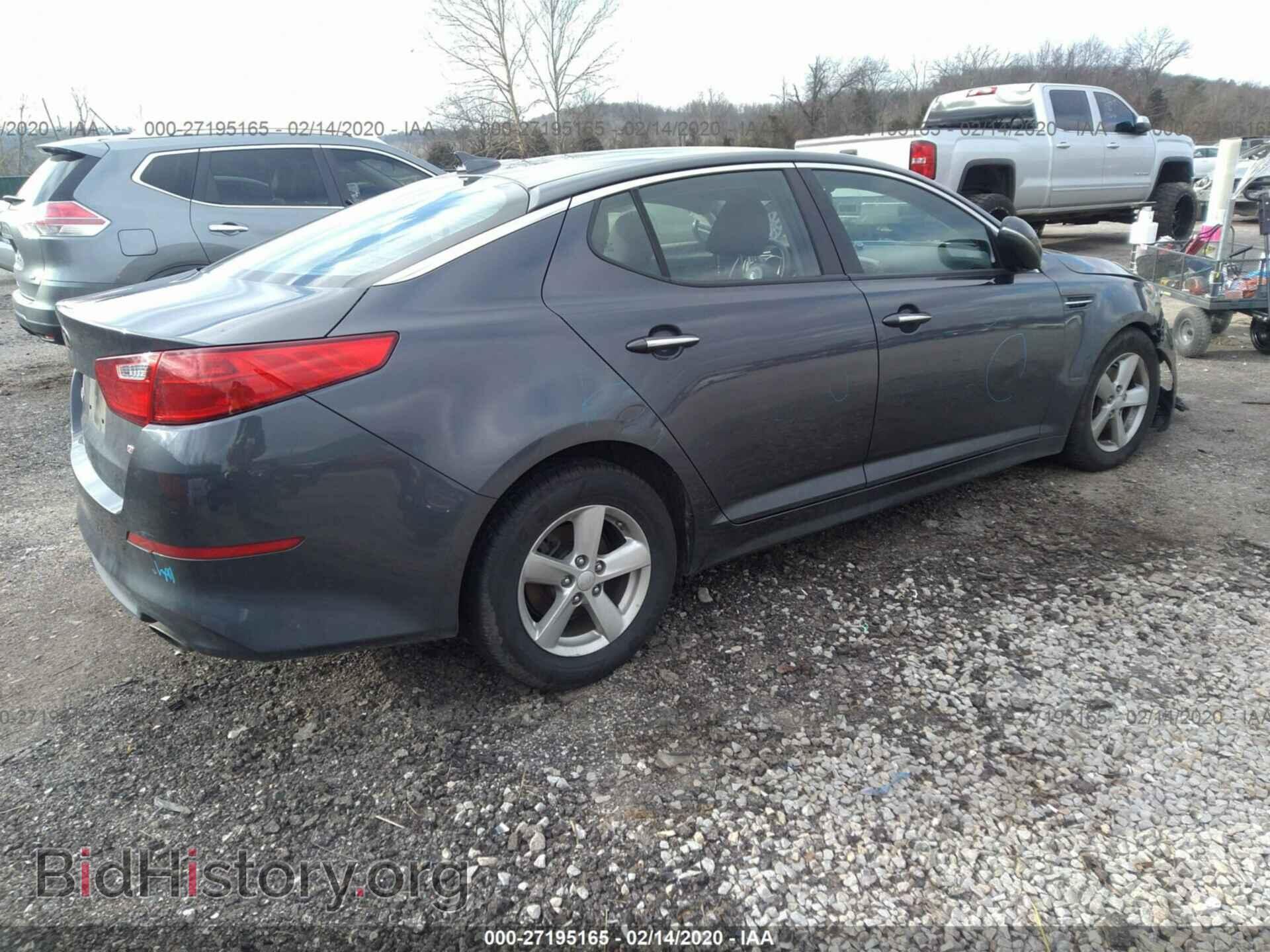 2015 KIA OPTIMA - VIN: KNAGM4A75F5624097 - Photo 4