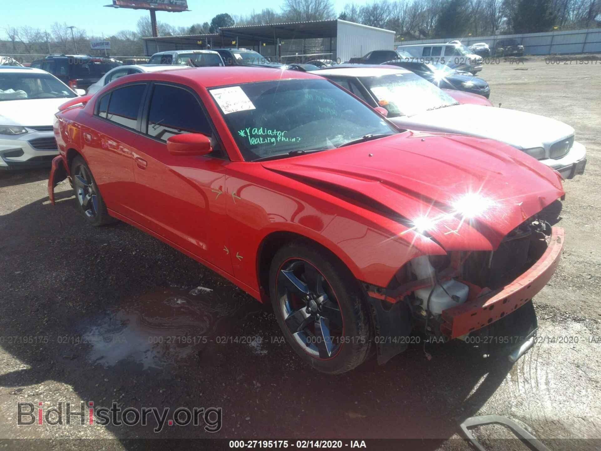 Photo 2C3CDXHG8EH155365 - DODGE CHARGER 2014