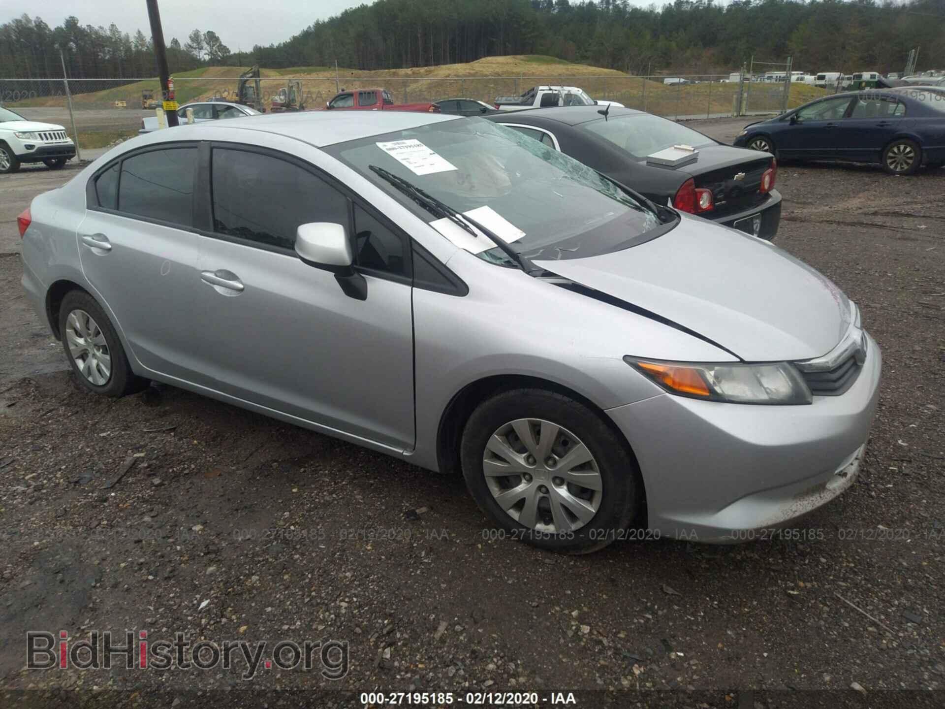 Photo 19XFB2F59CE086830 - HONDA CIVIC 2012