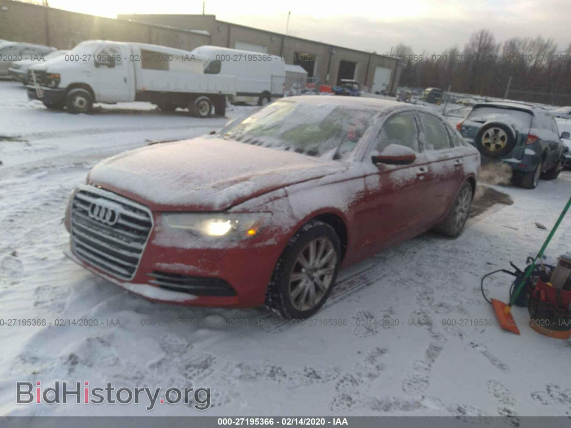 2013 AUDI A6 - VIN: WAUGGAFC7DN034802 - Photo 2