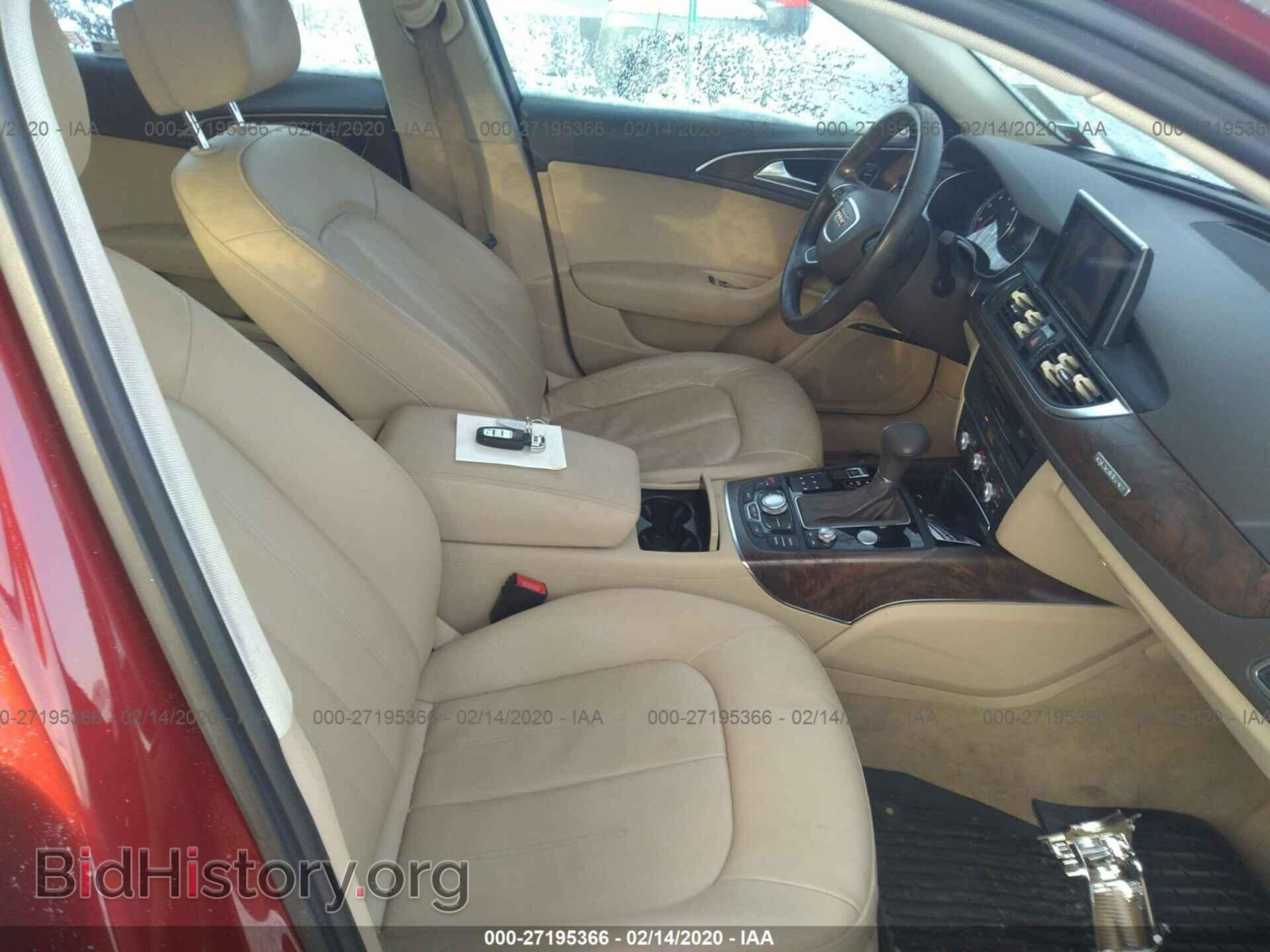 2013 AUDI A6 - VIN: WAUGGAFC7DN034802 - Photo 5