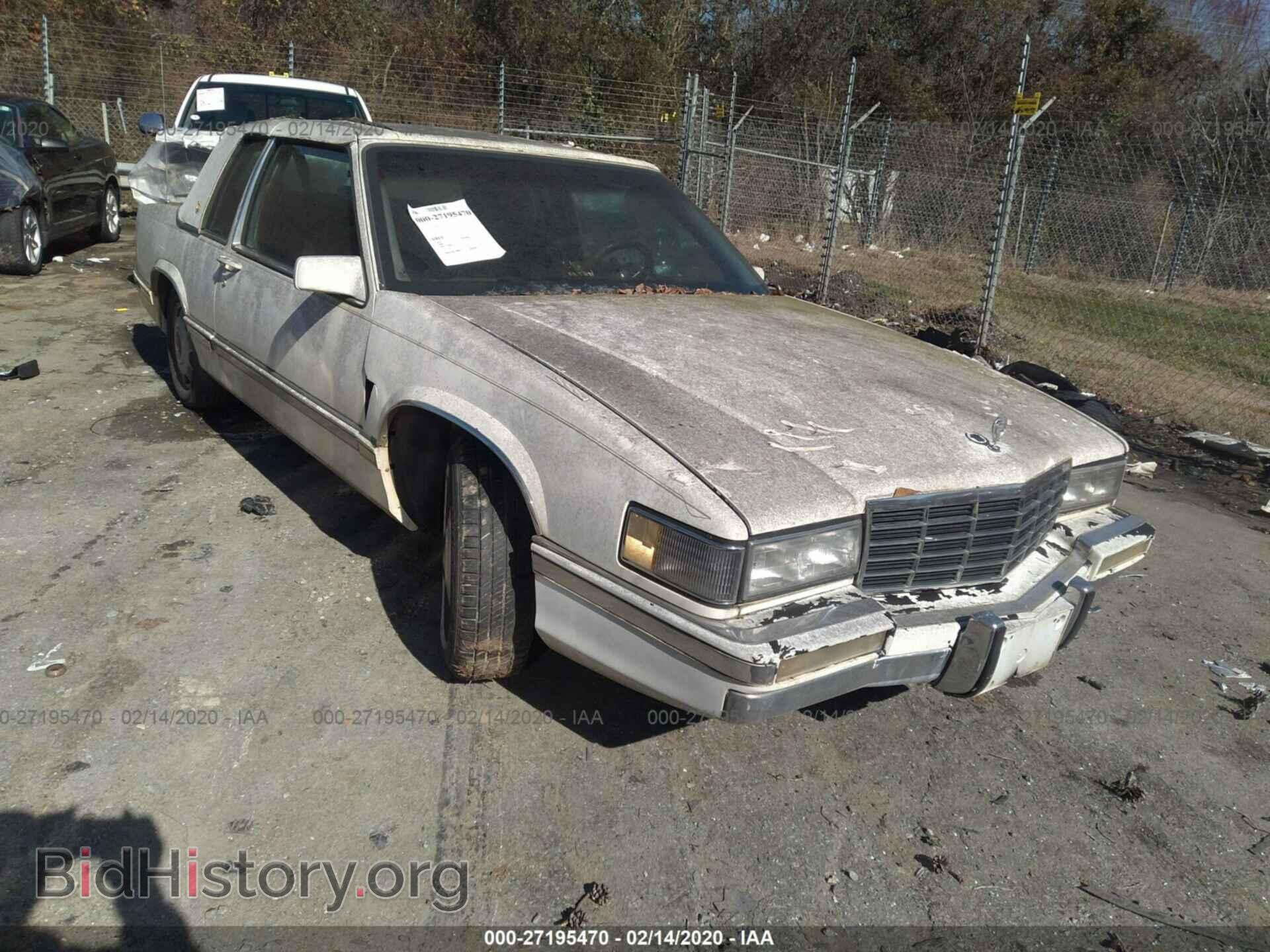 Photo 1G6CD13B3N4300154 - CADILLAC DEVILLE 1992