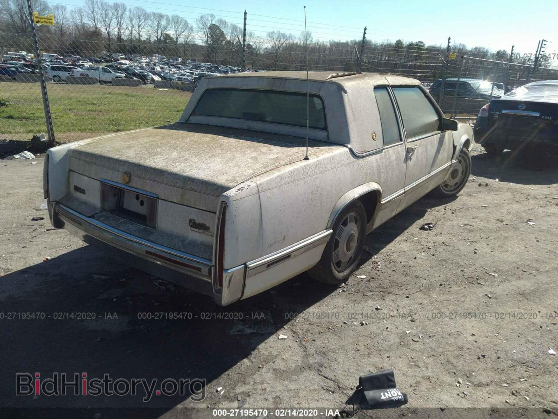 1992 CADILLAC DEVILLE - VIN: 1G6CD13B3N4300154 - Фото 4