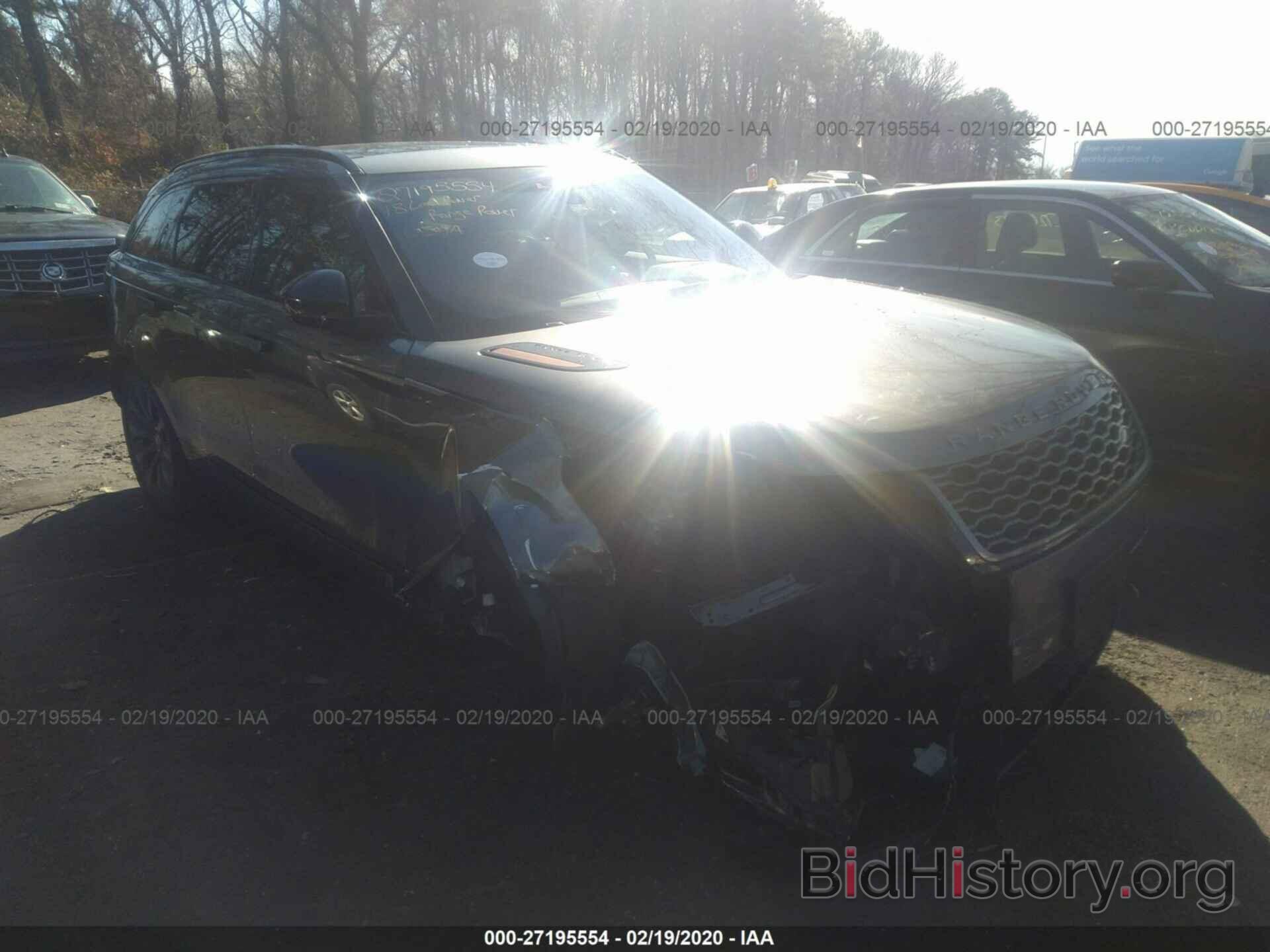 Photo SALYL2RV1JA743291 - LAND ROVER RANGE ROVER VELAR 2018