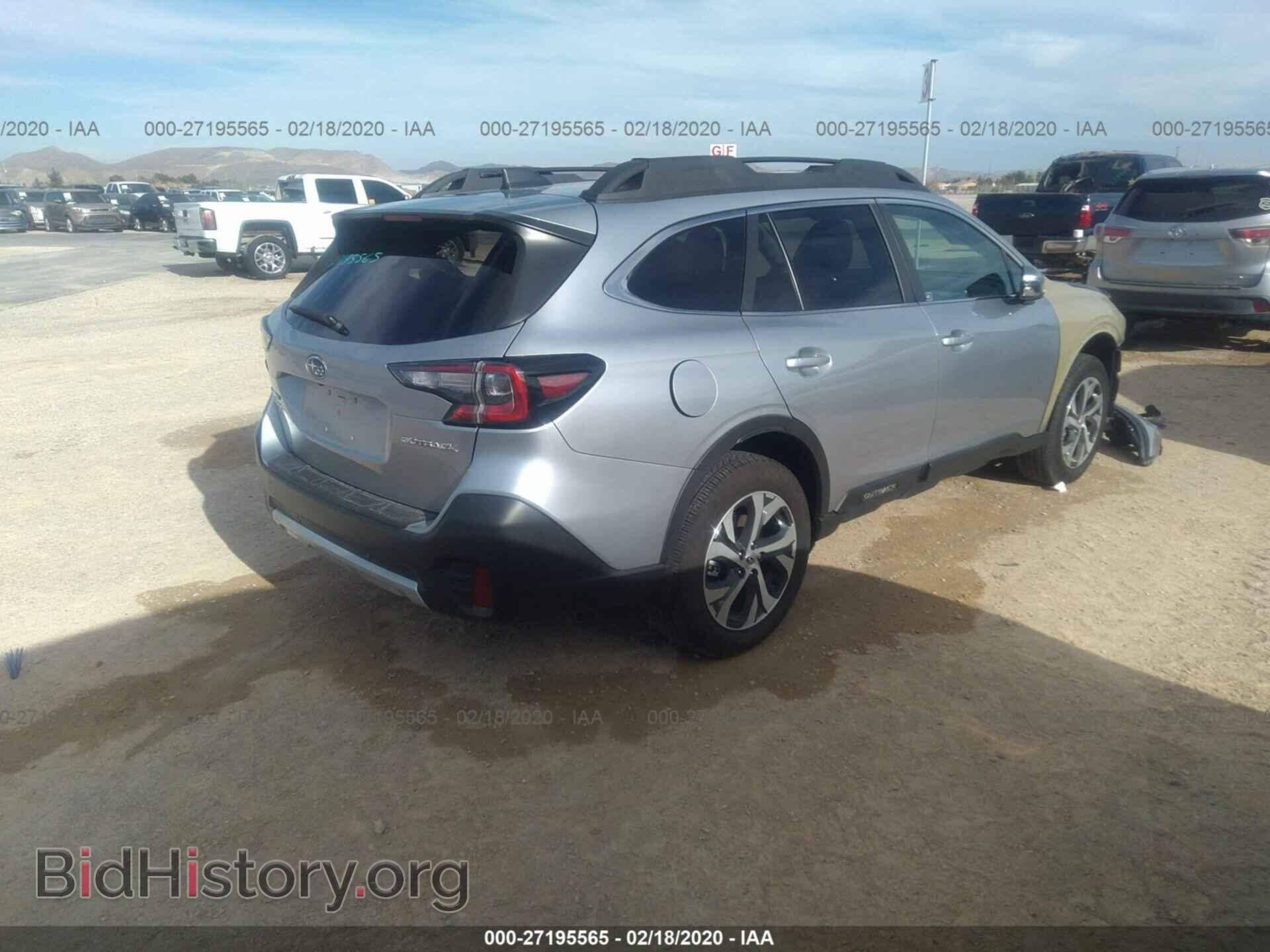 2020 SUBARU OUTBACK - VIN: 4S4BTANC1L3103709 - Фото 4