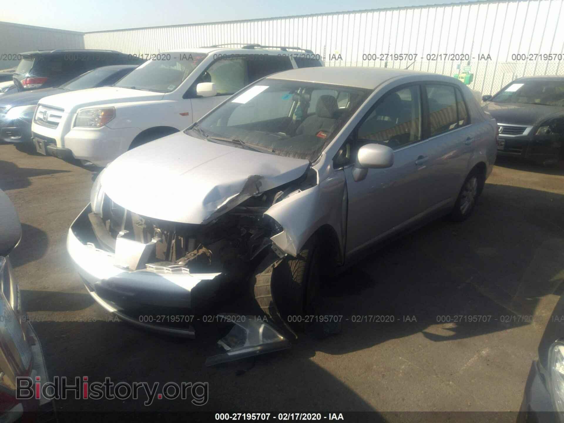 2009 NISSAN VERSA - VIN: 3N1BC11E09L384168 - Фото 2