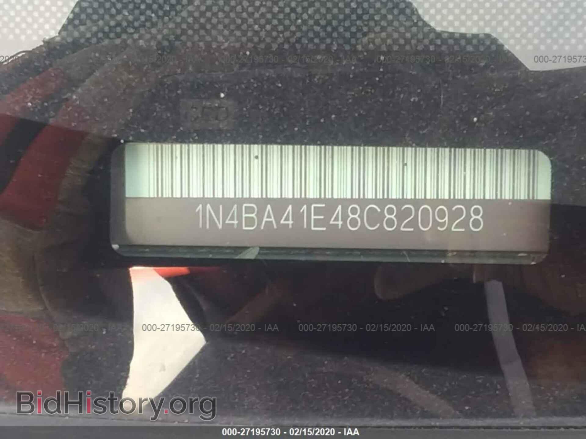 2008 NISSAN MAXIMA - VIN: 1N4BA41E48C820928 - Фото 9
