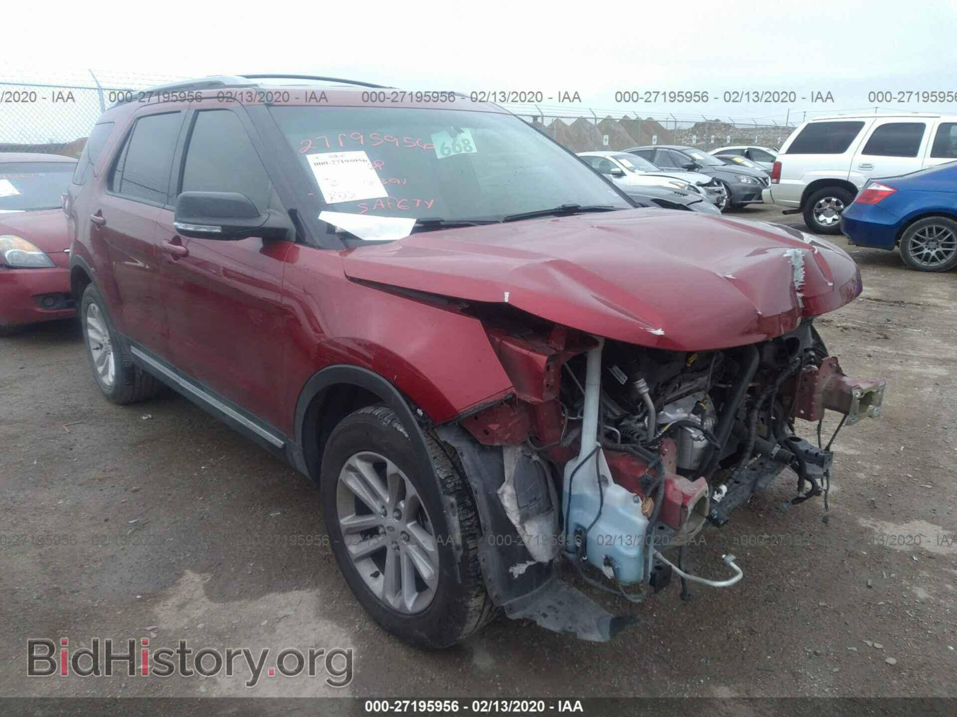 Фотография 1FM5K7D85GGB41510 - FORD EXPLORER 2016