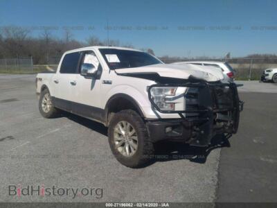 2015 Ford F150 Supercrew, white — VIN 1FTEW1EF9FFB66451, IAAI