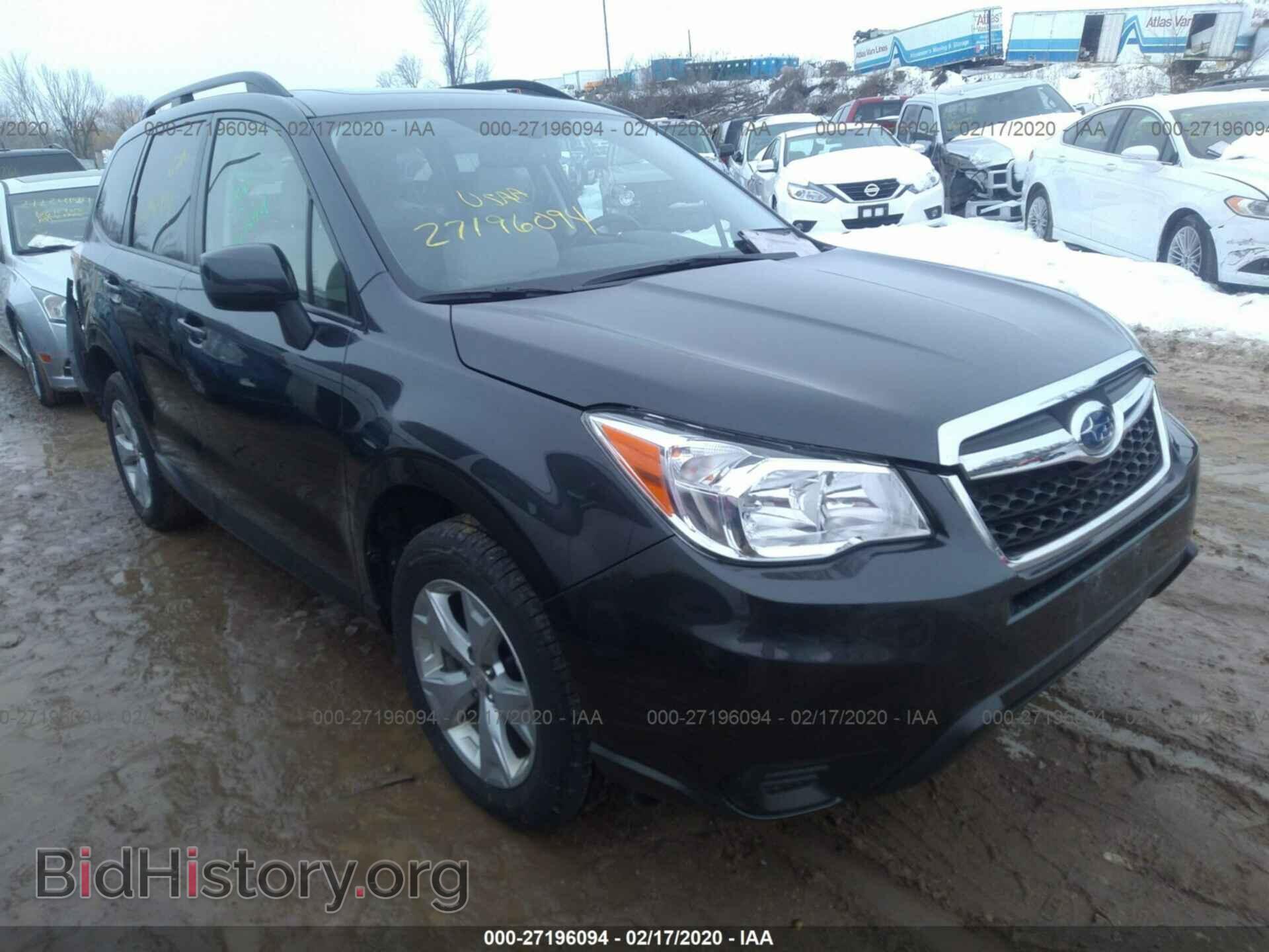 Фотография JF2SJADC3FH538526 - SUBARU FORESTER 2015