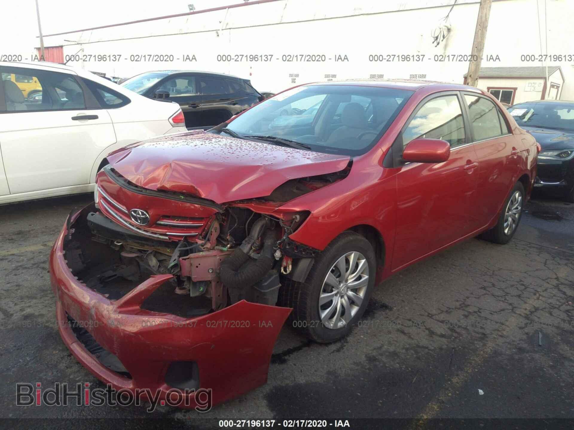 2013 TOYOTA COROLLA - VIN: 5YFBU4EE9DP125468 - Фото 2