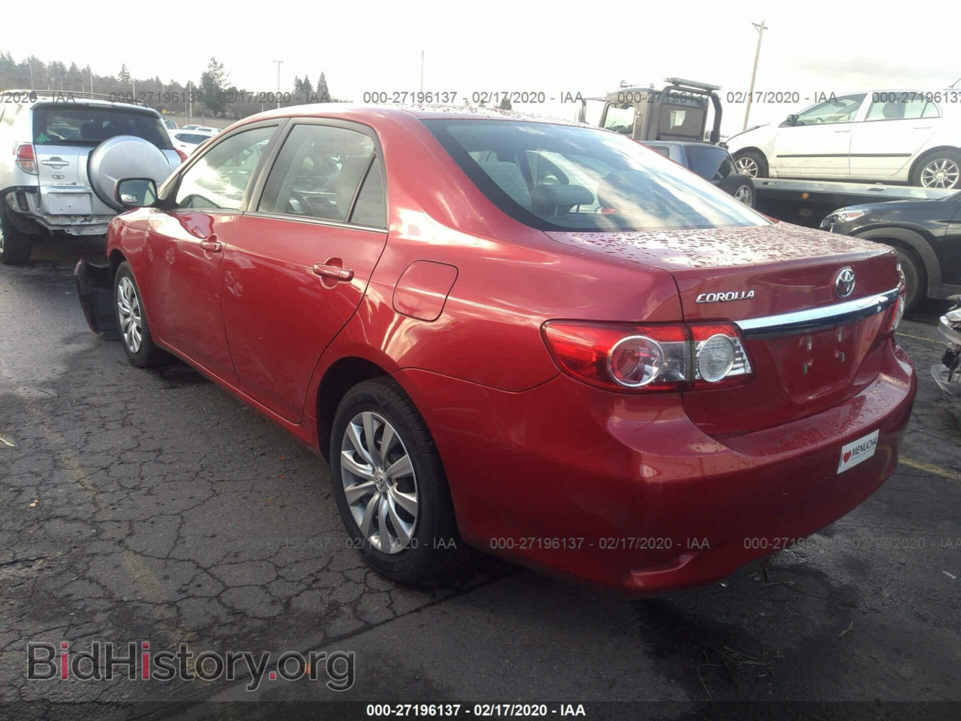 2013 TOYOTA COROLLA - VIN: 5YFBU4EE9DP125468 - Фото 3