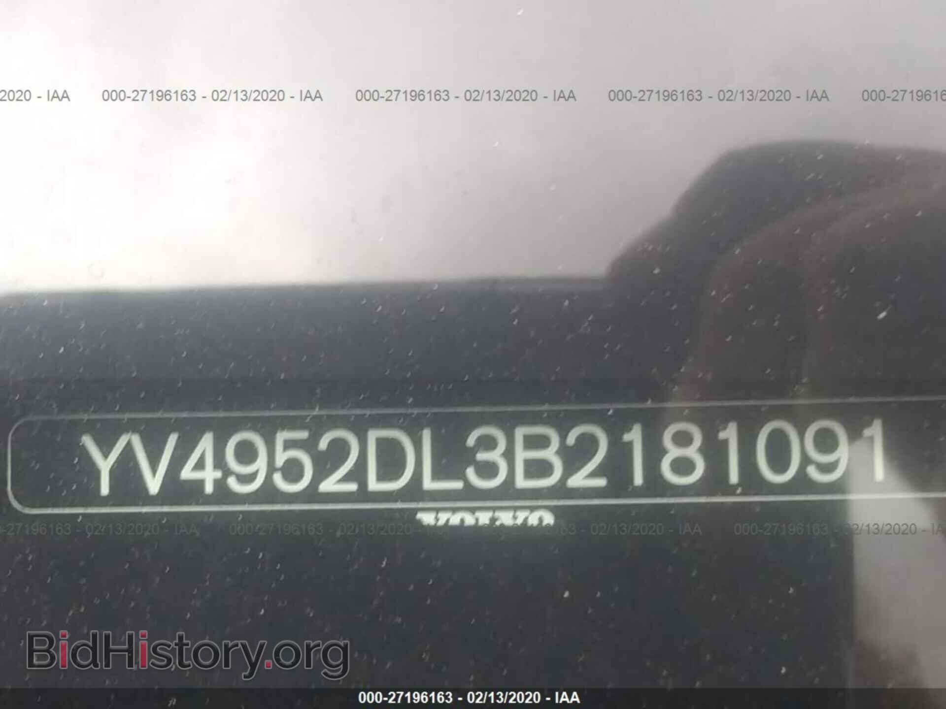 2011 VOLVO XC60 - VIN: YV4952DL3B2181091 - Фото 9