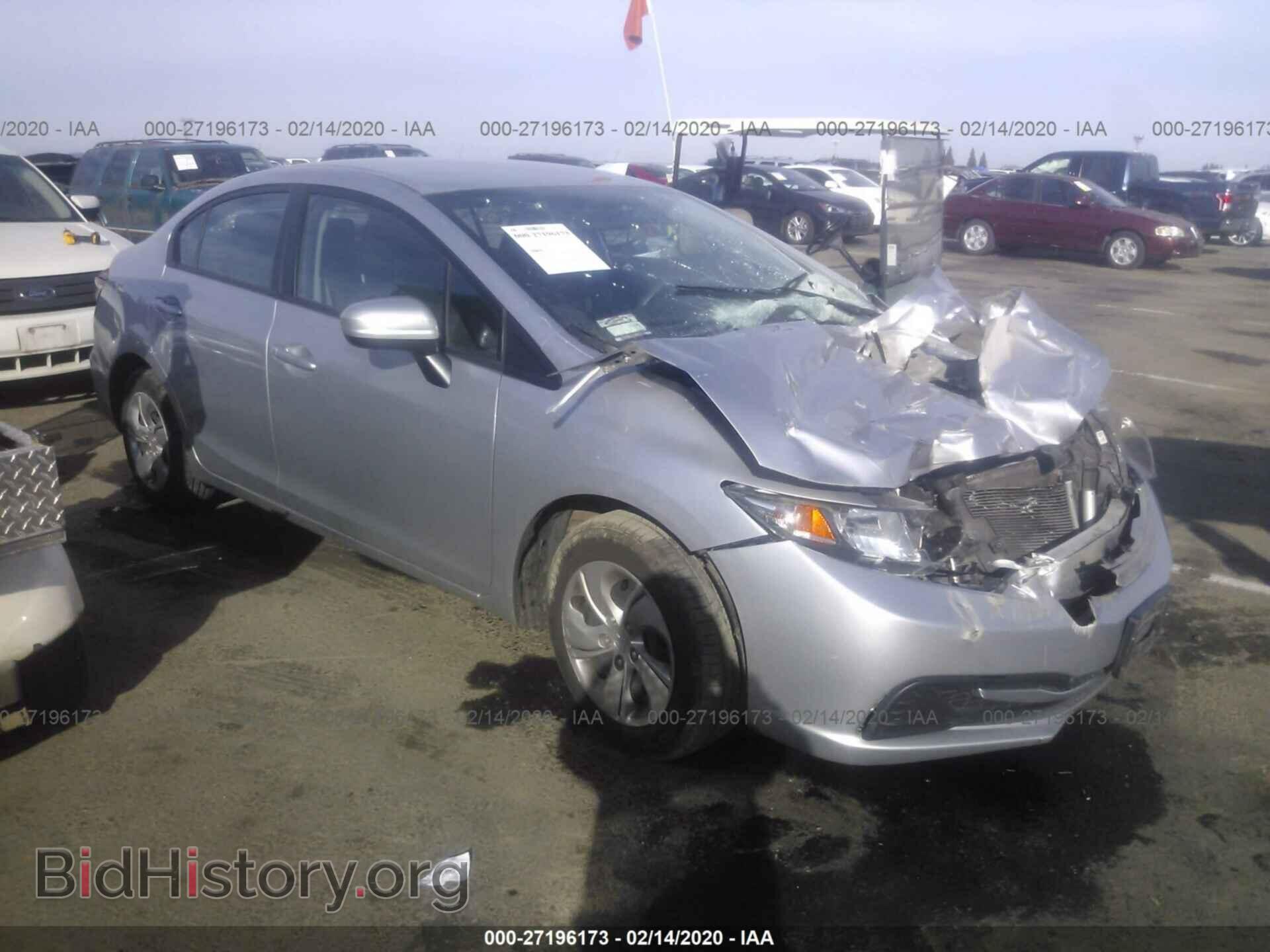 Фотография 19XFB2F5XEE222322 - HONDA CIVIC 2014