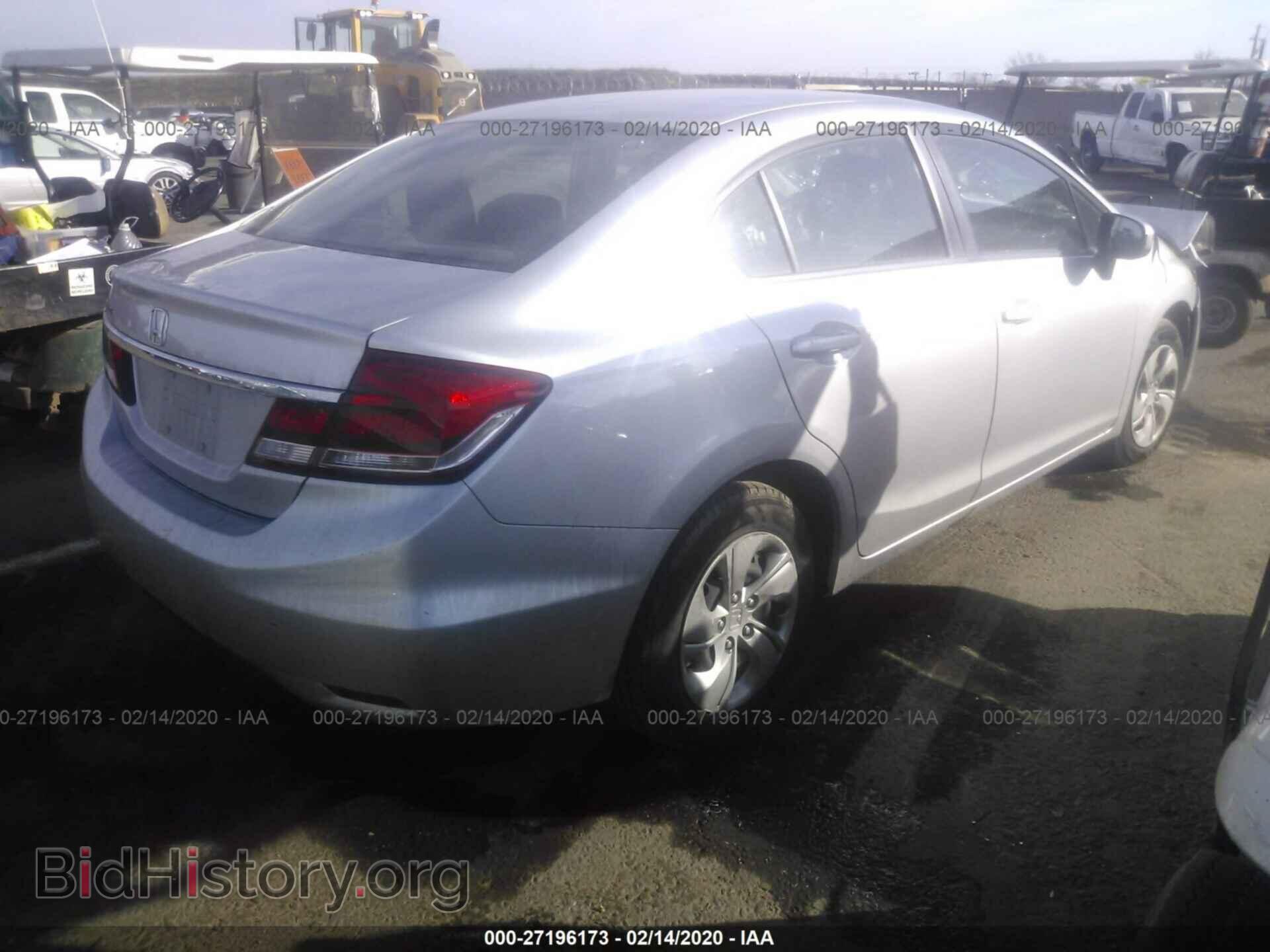 2014 HONDA CIVIC - VIN: 19XFB2F5XEE222322 - Фото 4