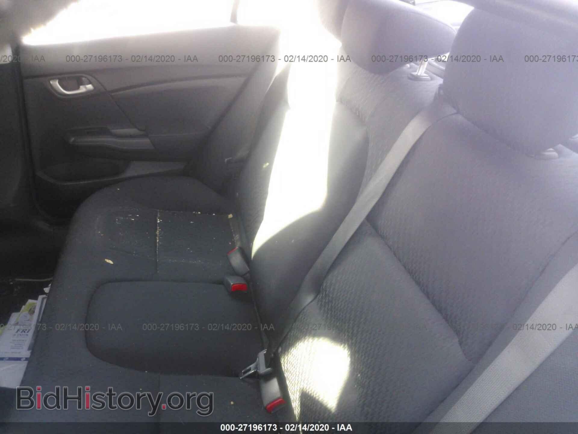 2014 HONDA CIVIC - VIN: 19XFB2F5XEE222322 - Фото 8