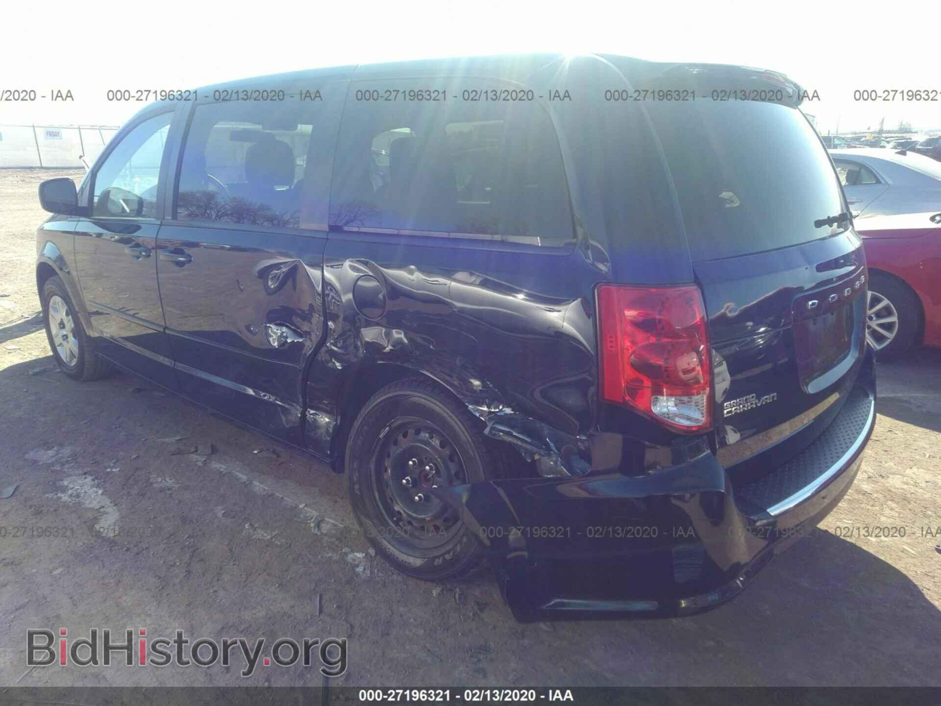 2012 DODGE GRAND CARAVAN - VIN: 2C4RDGBG5CR419700 - Фото 3