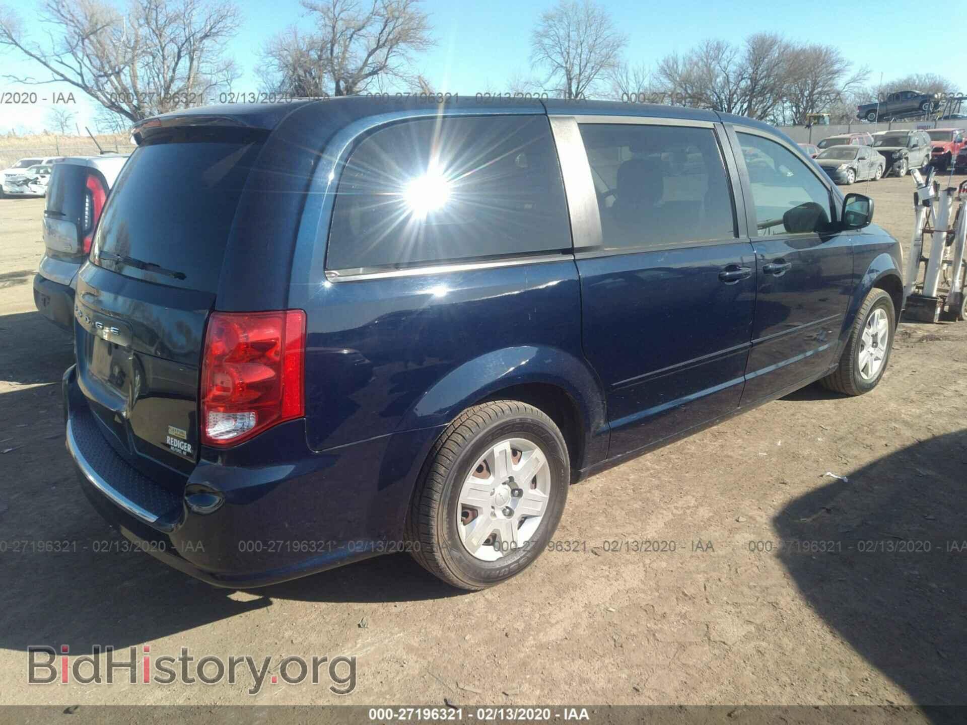 2012 DODGE GRAND CARAVAN - VIN: 2C4RDGBG5CR419700 - Фото 4
