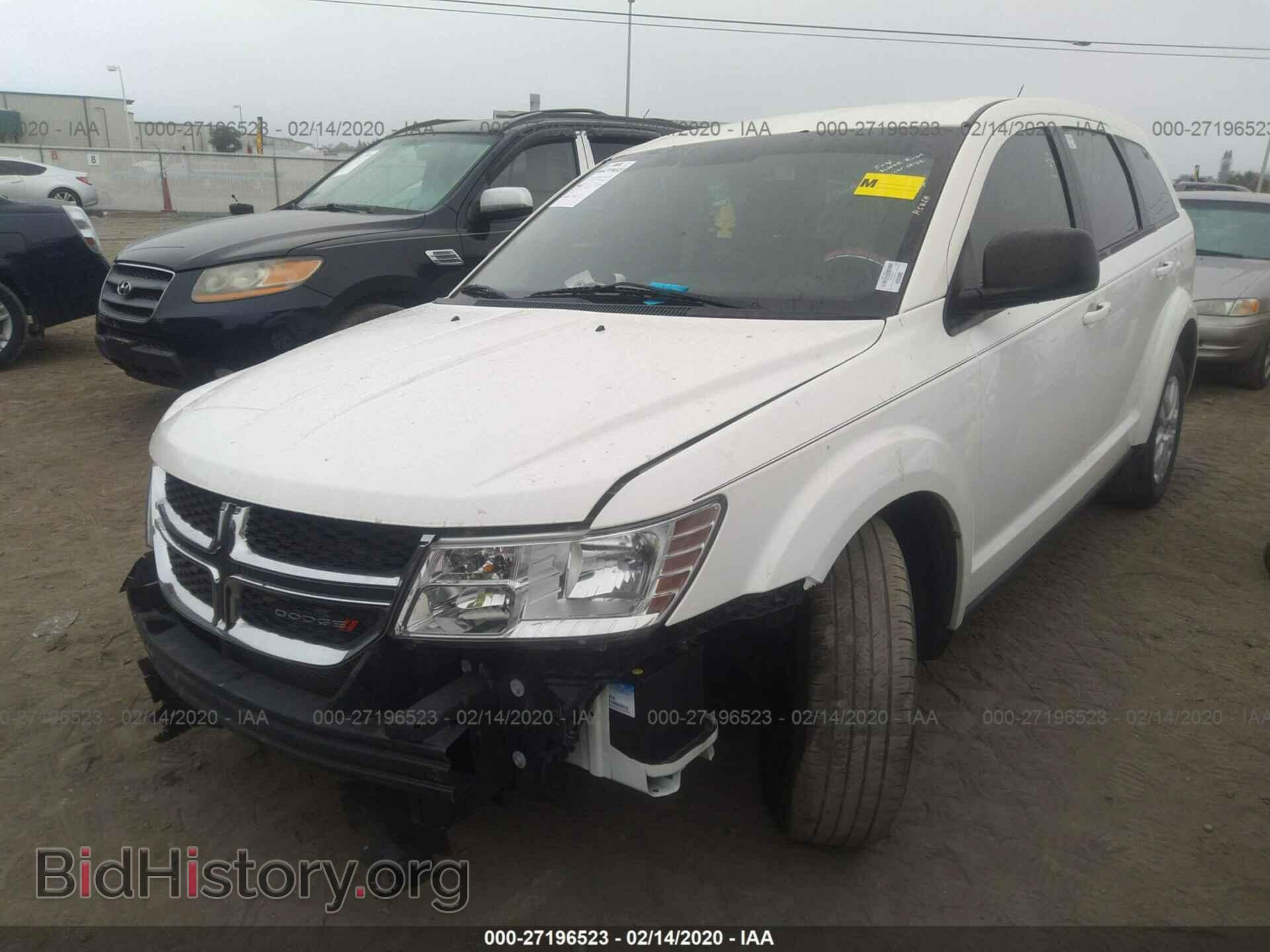 2014 DODGE JOURNEY - VIN: 3C4PDCAB0ET278167 - Фото 2