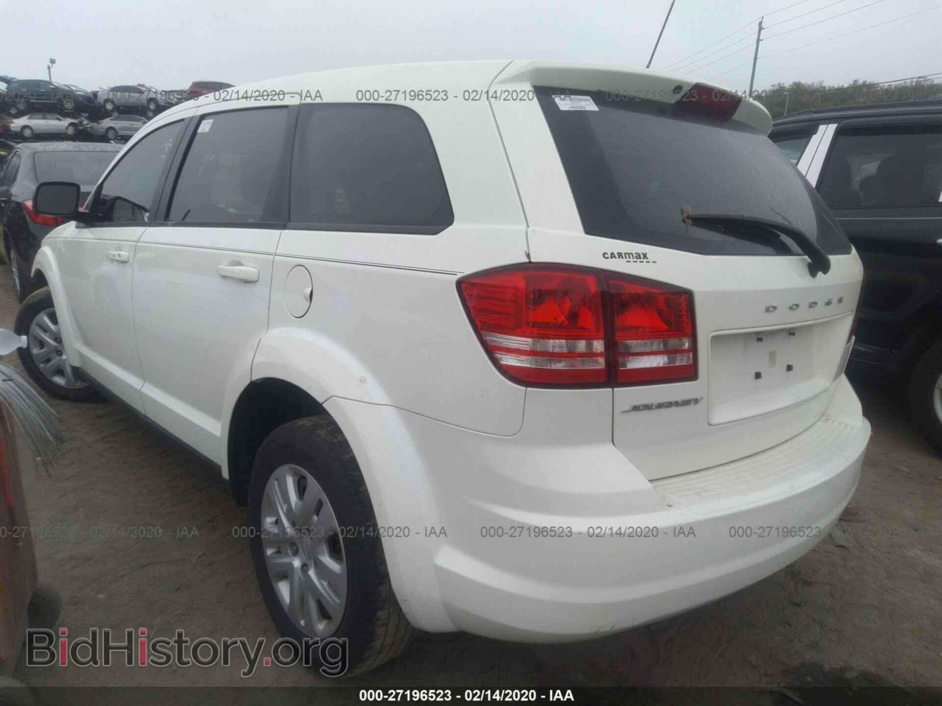 2014 DODGE JOURNEY - VIN: 3C4PDCAB0ET278167 - Фото 3
