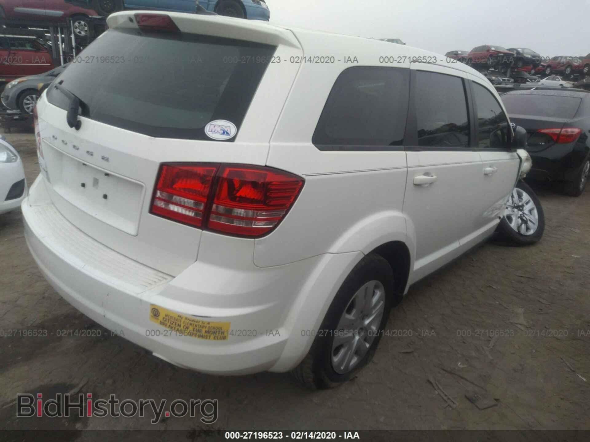 2014 DODGE JOURNEY - VIN: 3C4PDCAB0ET278167 - Фото 4