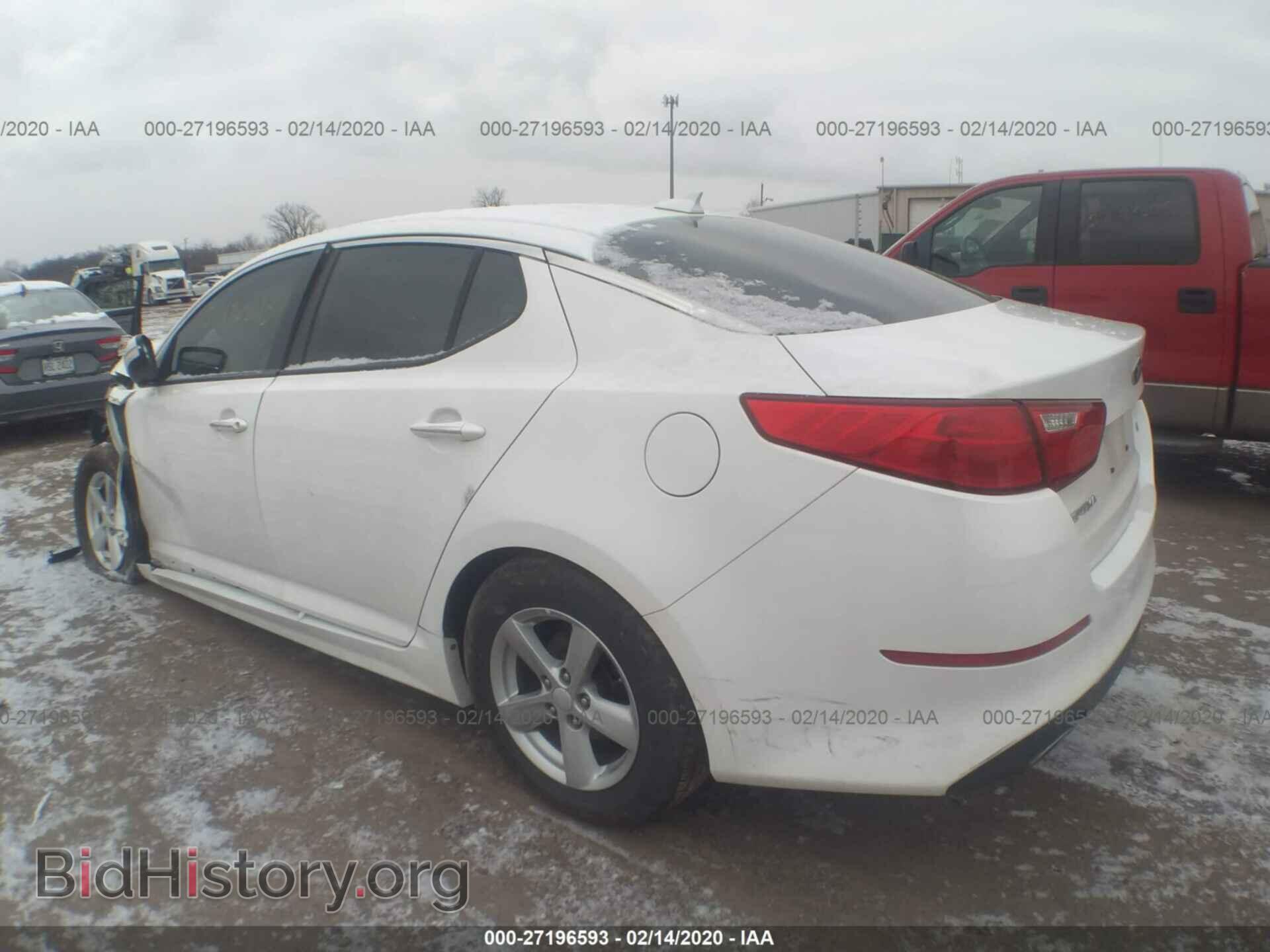 2014 KIA OPTIMA - VIN: KNAGM4A79E5470086 - Фото 3