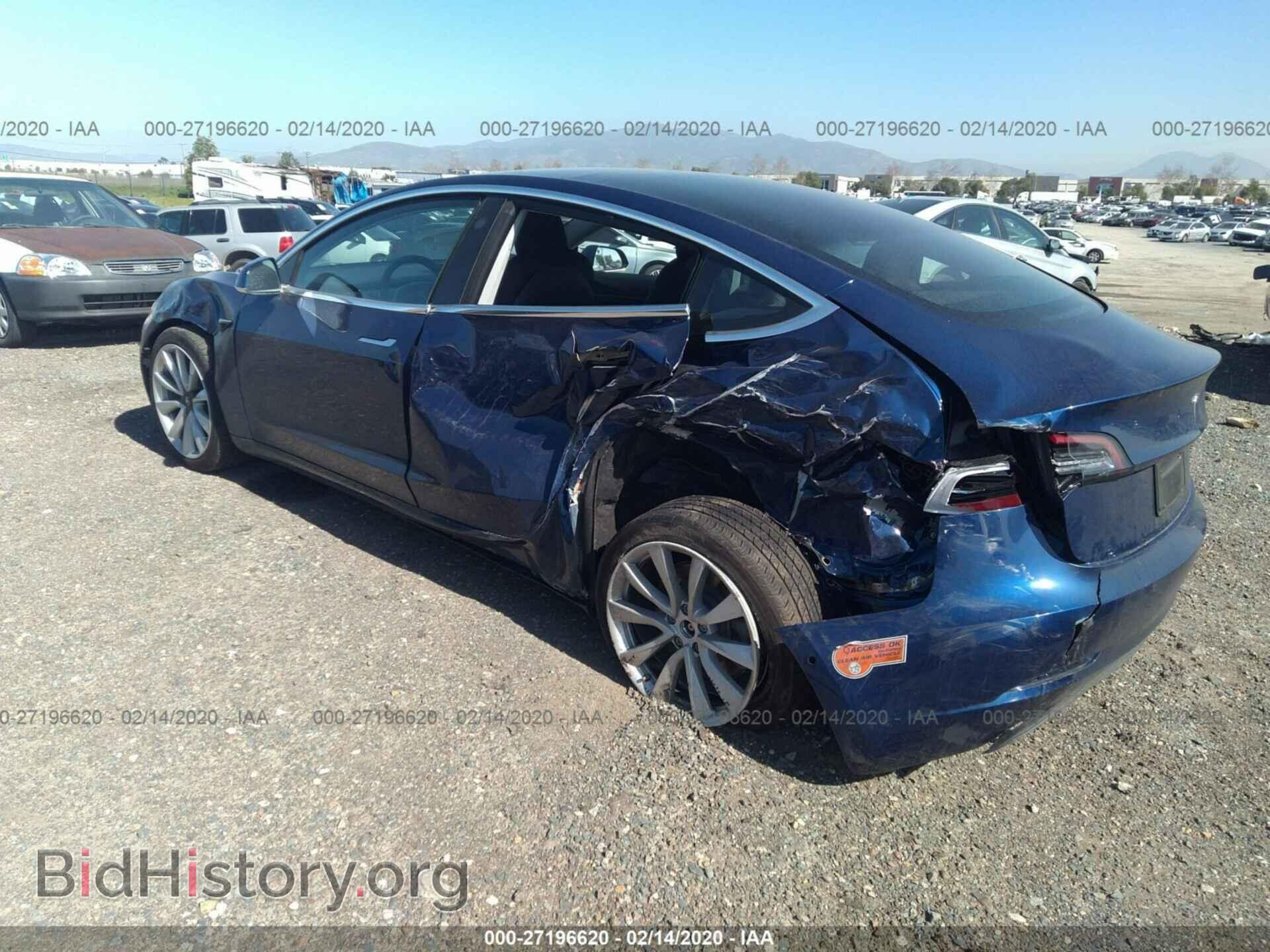 2019 TESLA MODEL 3 - VIN: 5YJ3E1EA2KF495392 - Photo 3