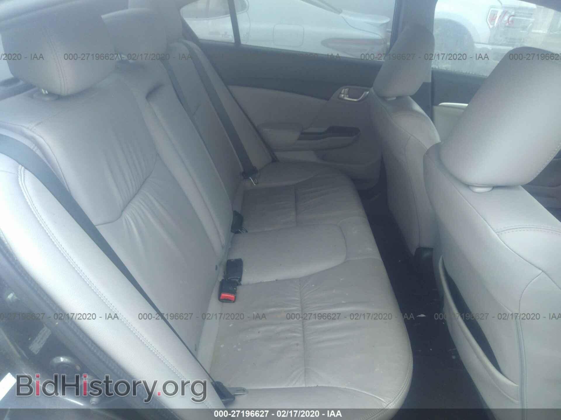 2013 HONDA CIVIC - VIN: 19XFB2F98DE007605 - Photo 8