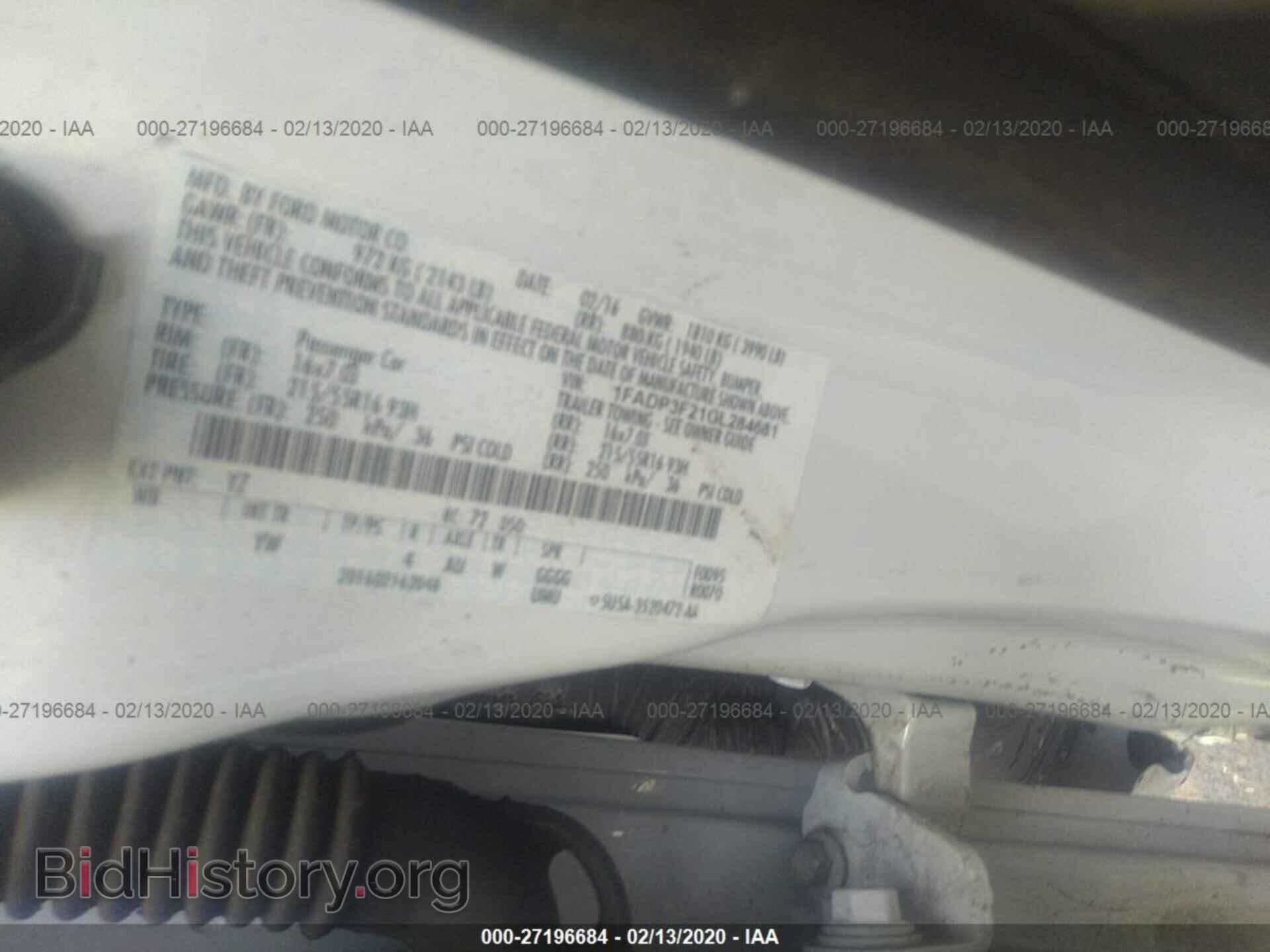 2016 FORD FOCUS - VIN: 1FADP3F21GL284681 - Фото 9
