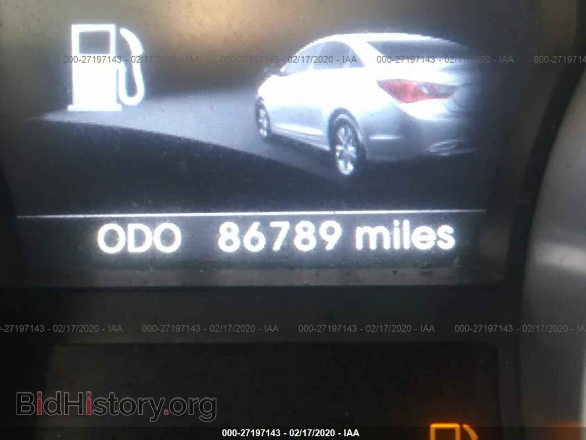 2014 HYUNDAI SONATA - VIN: 5NPEC4AC7EH902099 - Фото 7