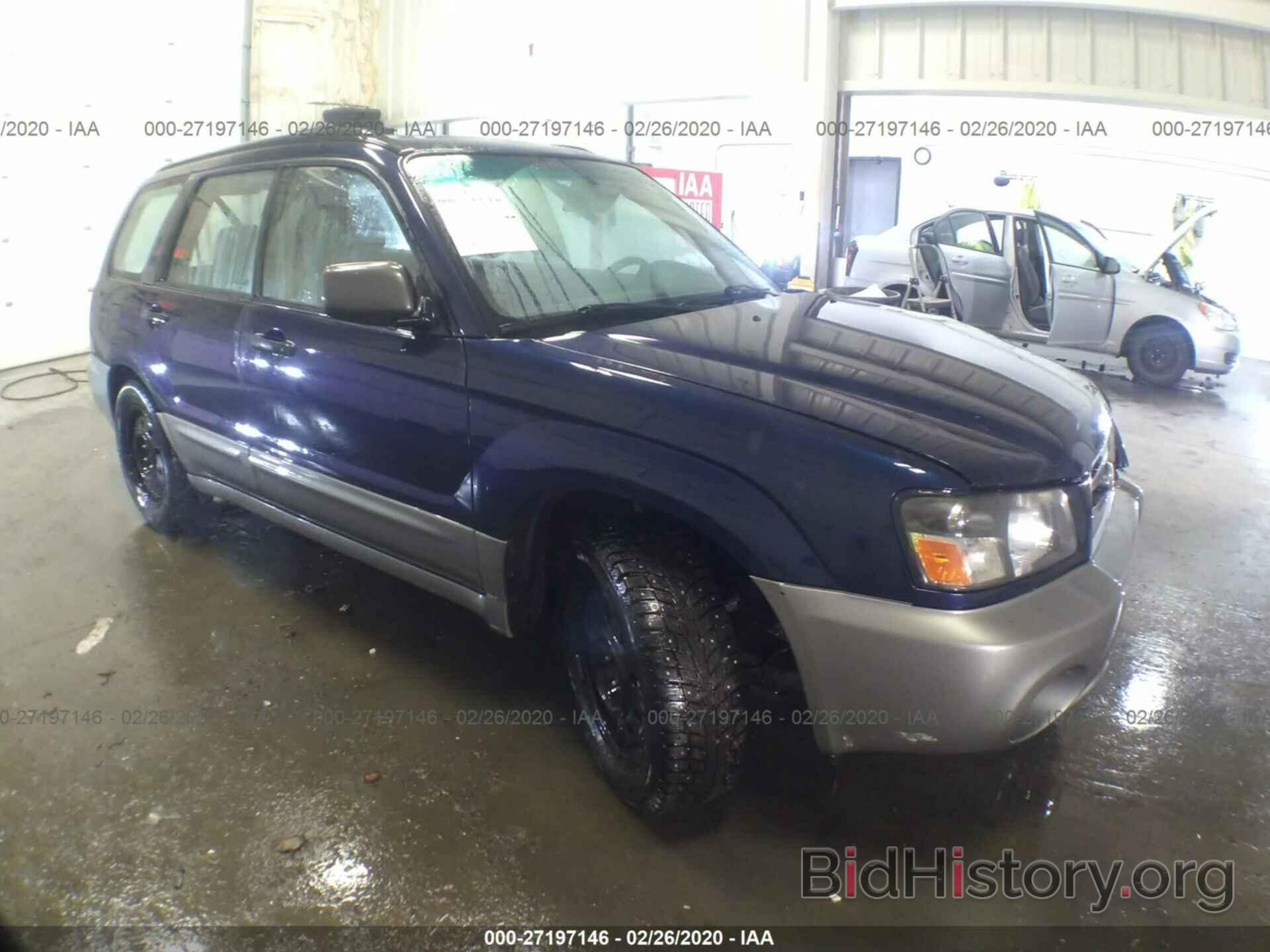 Photo JF1SG67655H724573 - SUBARU FORESTER 2005