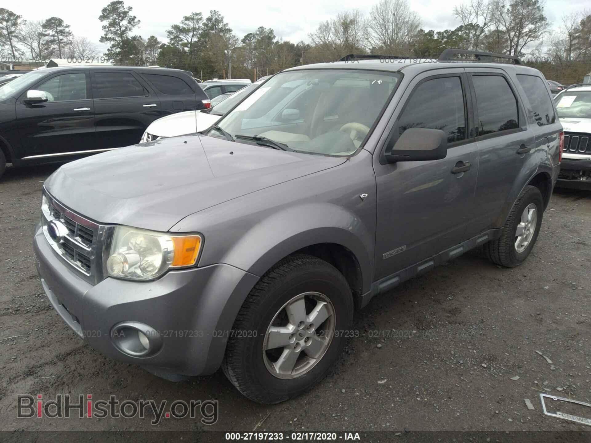 2008 FORD ESCAPE - VIN: 1FMCU93148KB15545 - Фото 2