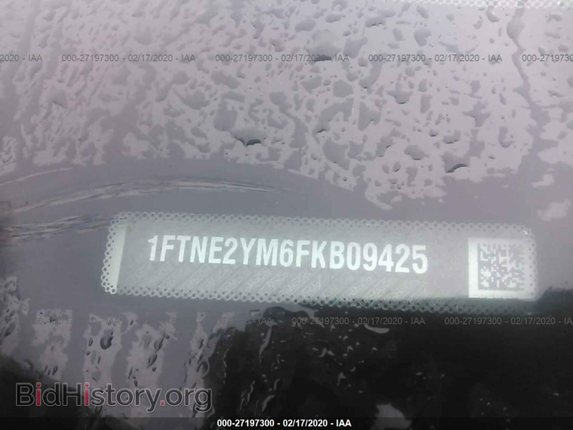 2015 FORD TRANSIT - VIN: 1FTNE2YM6FKB09425 - Фото 9