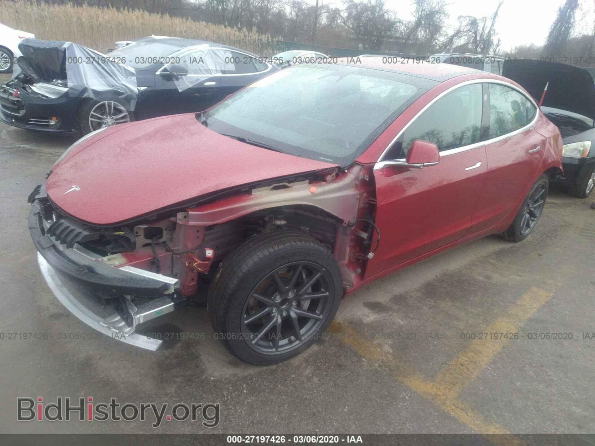 2018 TESLA MODEL 3 - VIN: 5YJ3E1EA7JF030752 - Фото 2