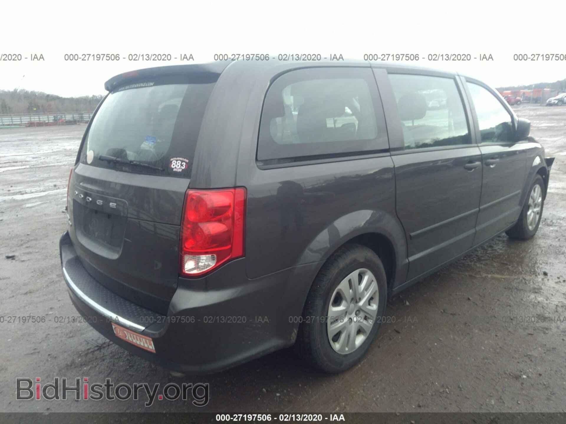 2016 DODGE GRAND CARAVAN - VIN: 2C4RDGBG4GR155178 - Фото 4