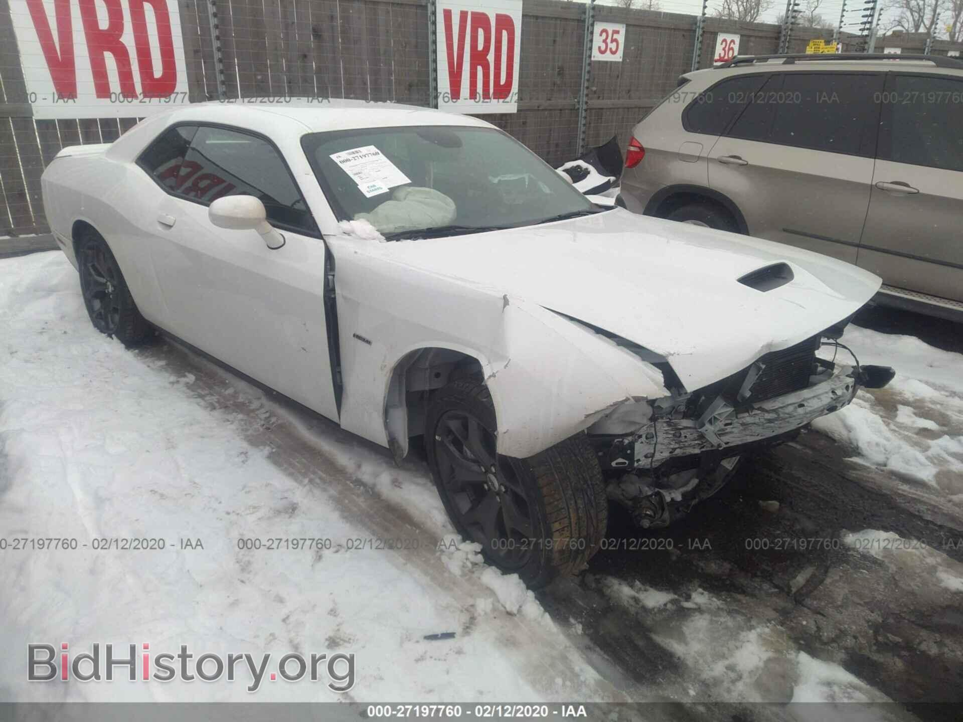 Photo 2C3CDZBT0KH652049 - DODGE CHALLENGER 2019
