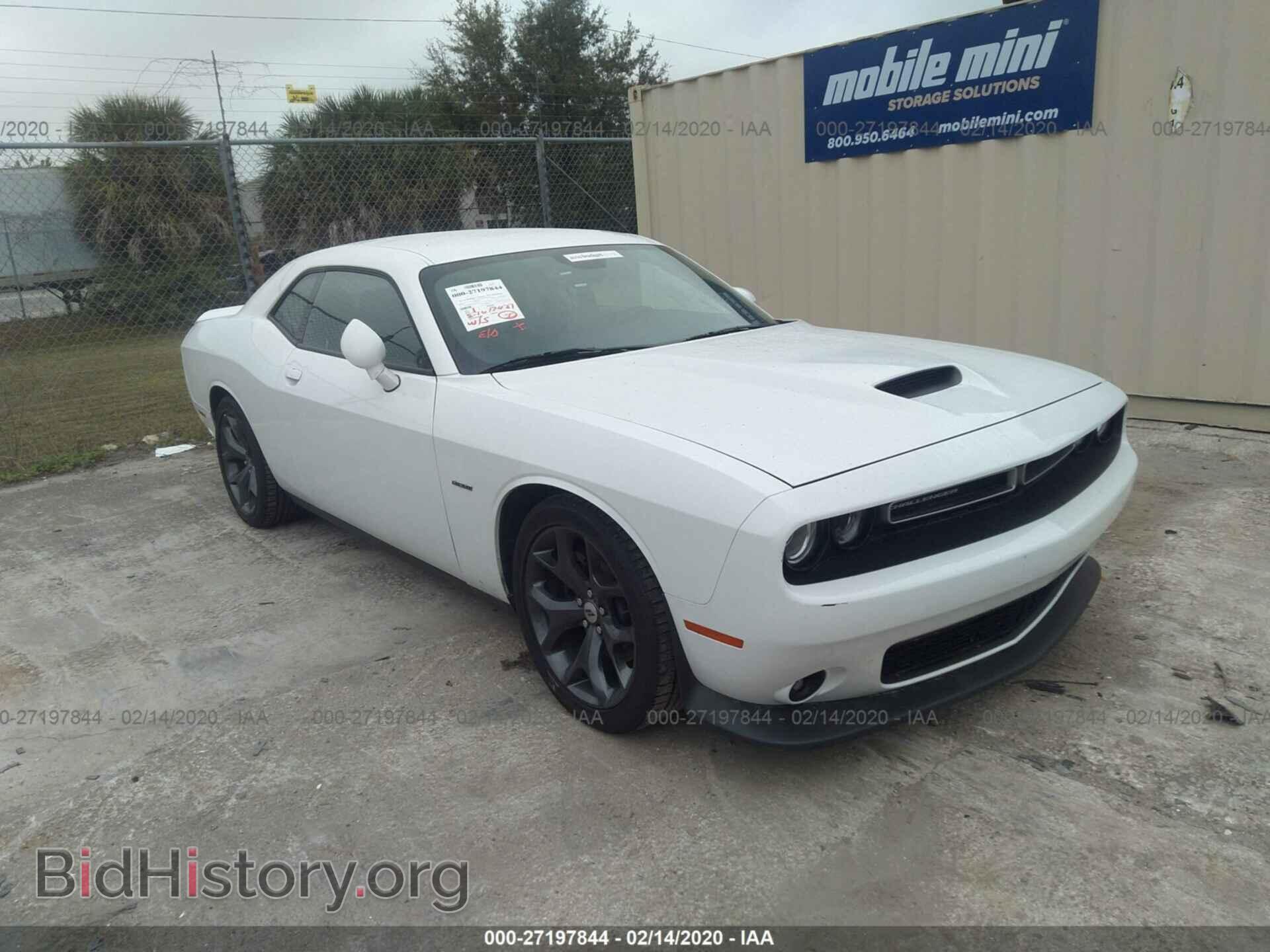 Фотография 2C3CDZBT7KH583442 - DODGE CHALLENGER 2019