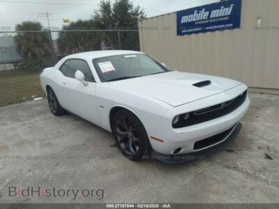 2019 Dodge CHALLENGER R/T, white — VIN 2C3CDZBT7KH583442, IAAI