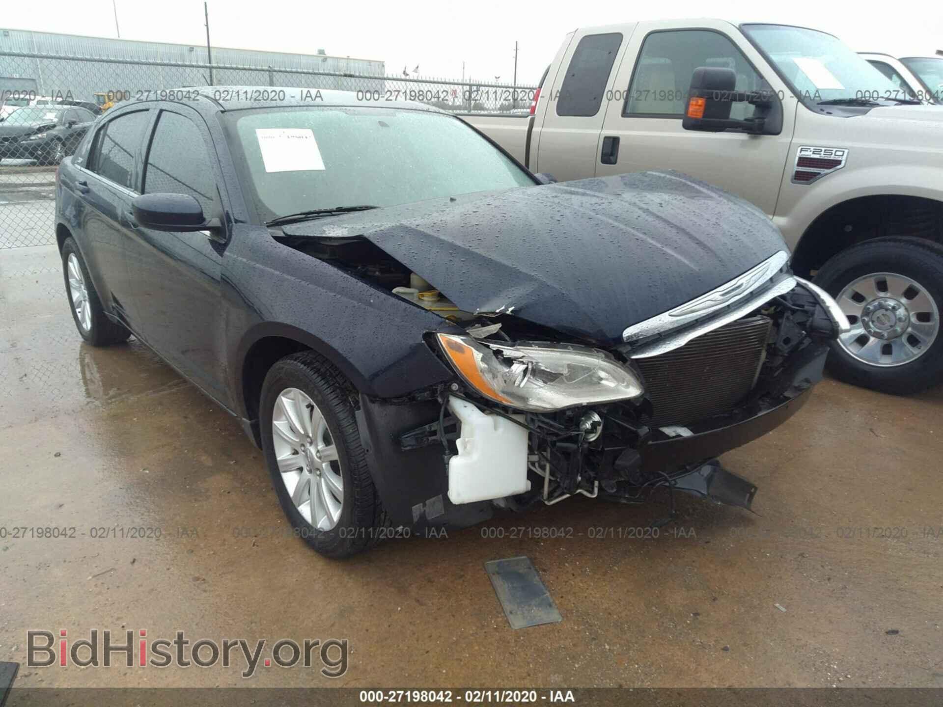 Фотография 1C3CCBBB2DN676493 - CHRYSLER 200 2013