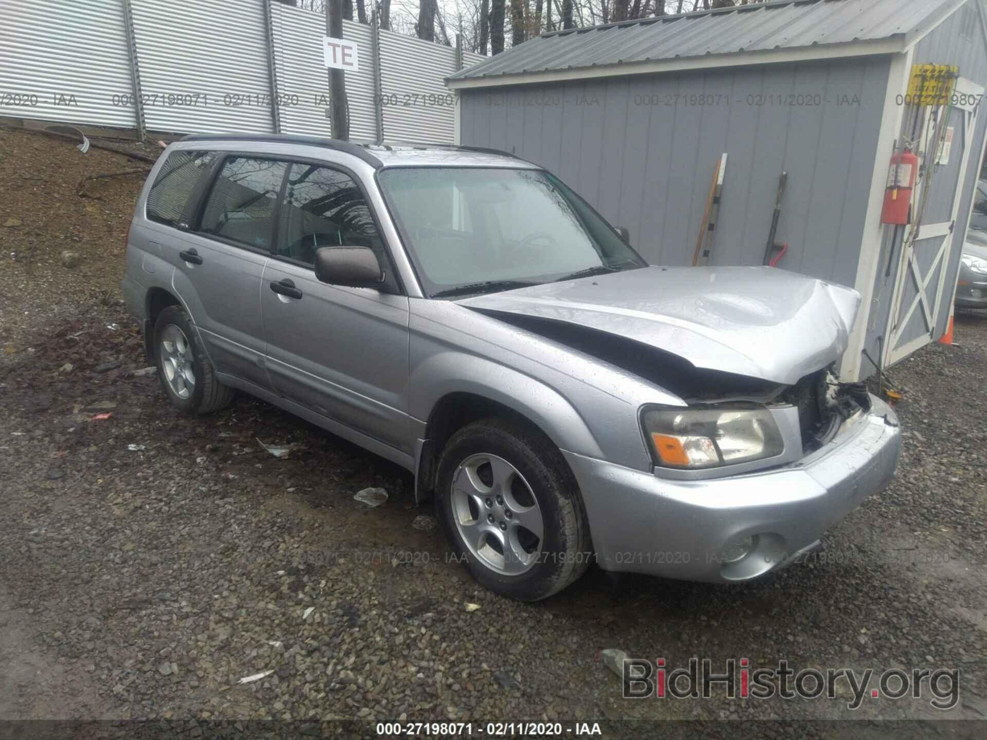 Photo JF1SG65693H732465 - SUBARU FORESTER 2003