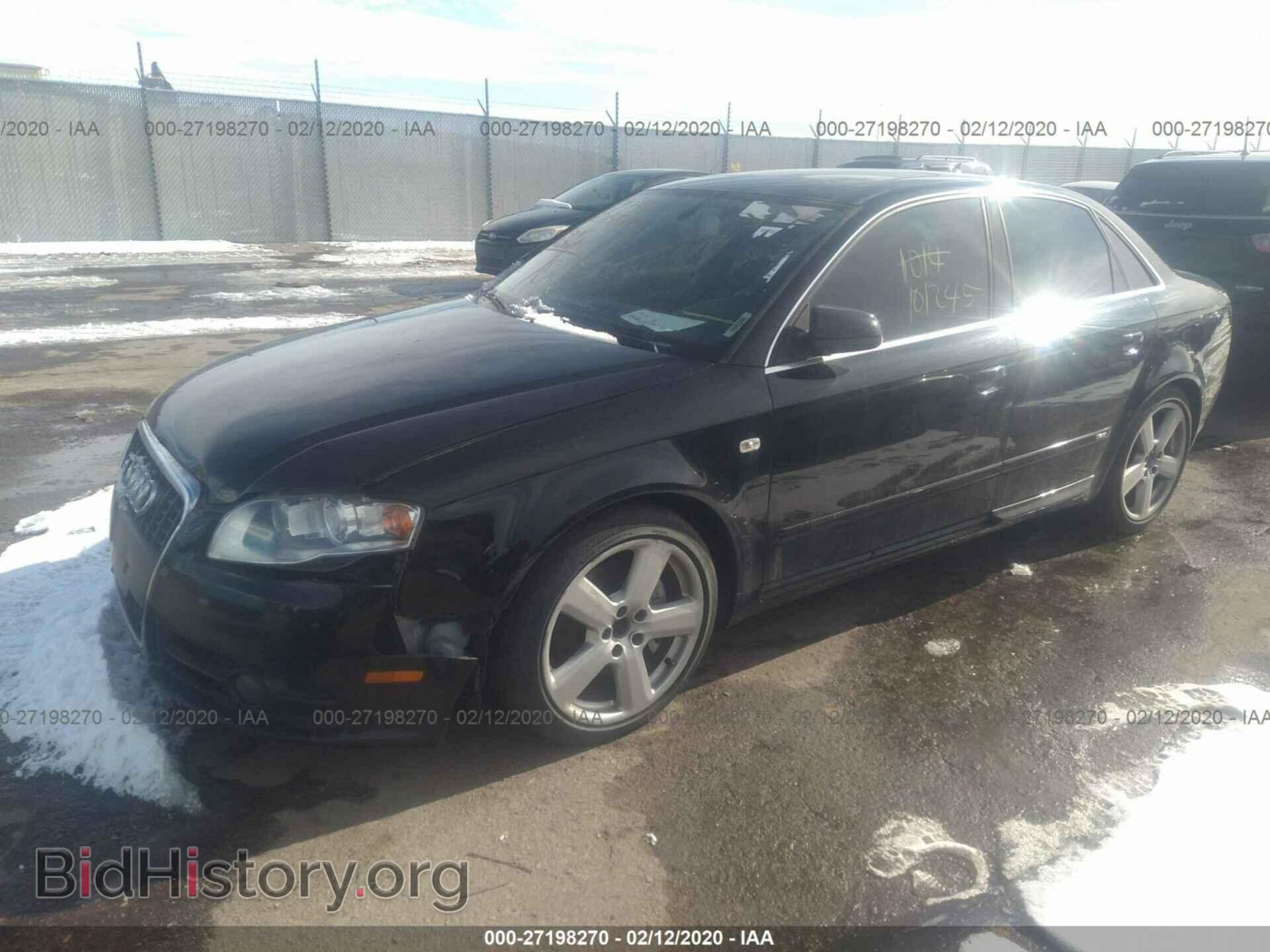2007 AUDI A4 - VIN: WAUEF78EX7A024191 - Фото 2