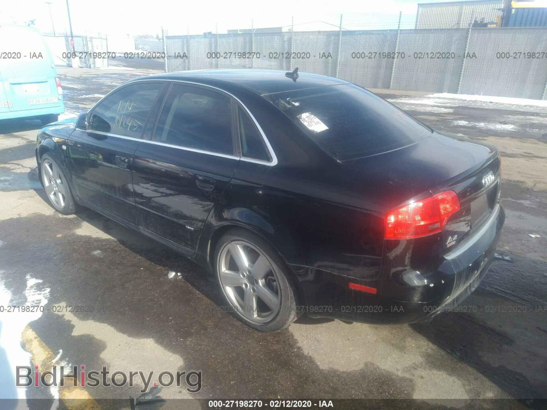 2007 AUDI A4 - VIN: WAUEF78EX7A024191 - Фото 3