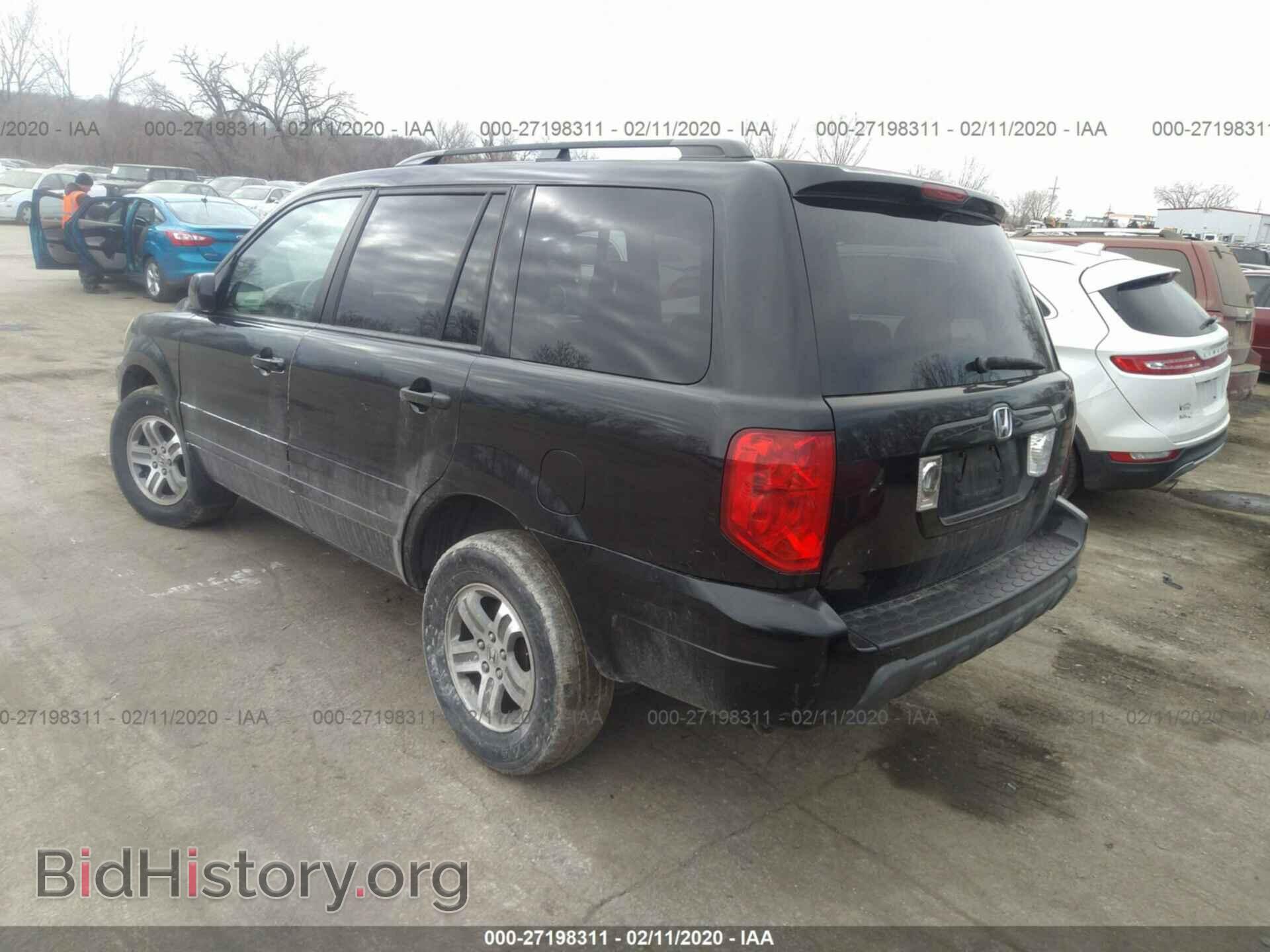 2005 HONDA PILOT - VIN: 5FNYF18555B049047 - Фото 3