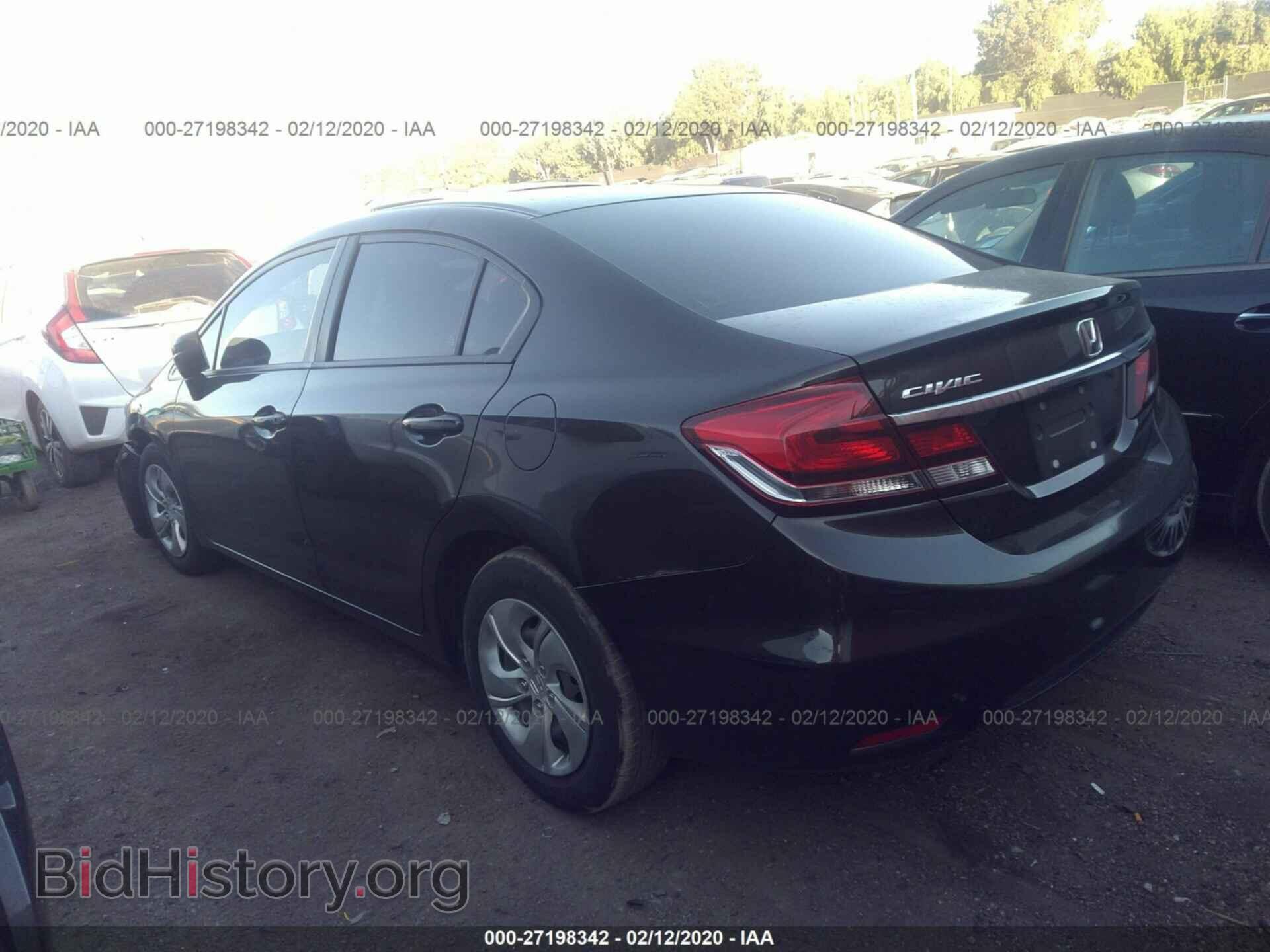 2014 HONDA CIVIC - VIN: 2HGFB2F53EH523911 - Фото 3
