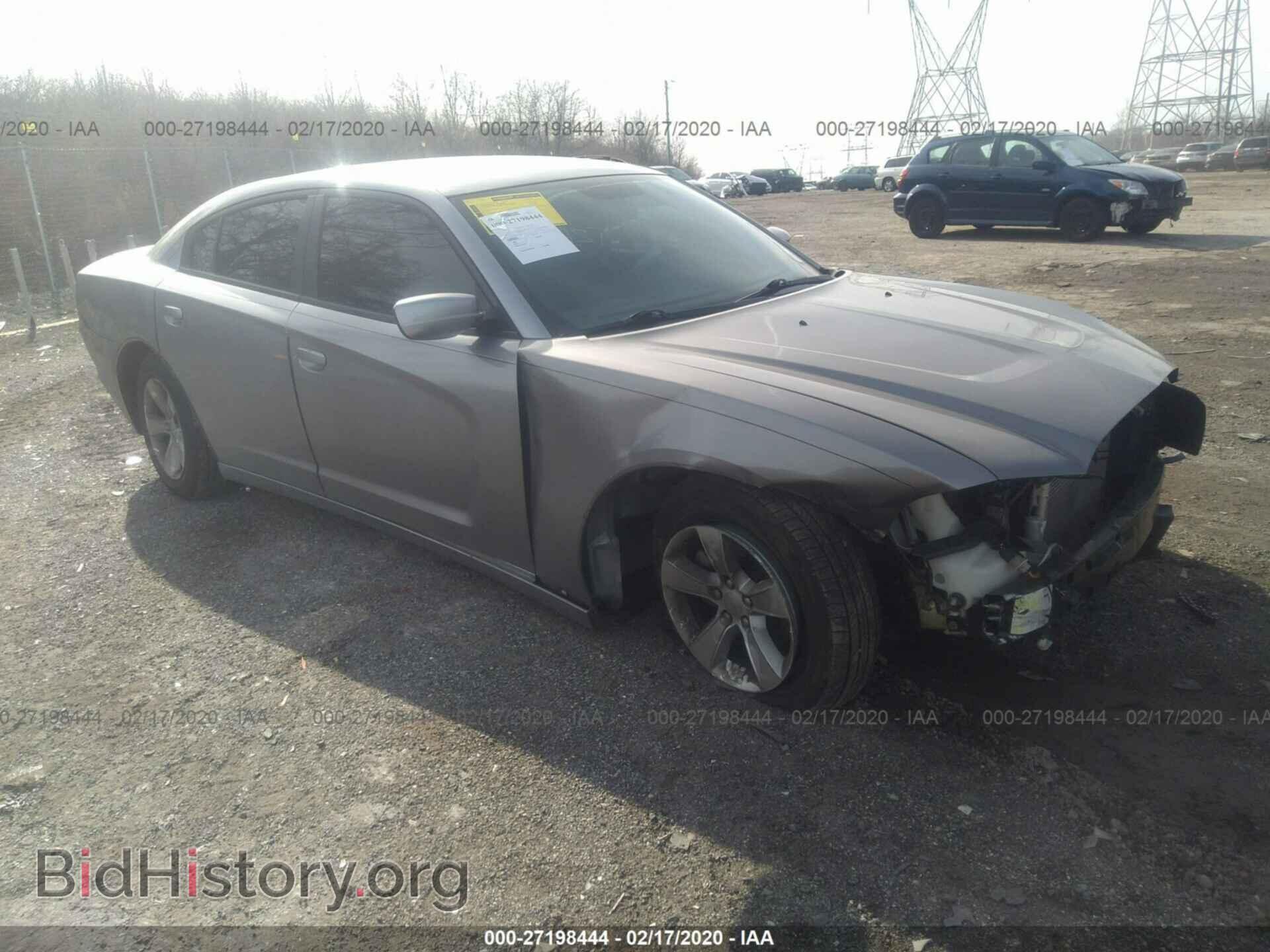 Photo 2C3CDXBGXDH604682 - DODGE CHARGER 2013