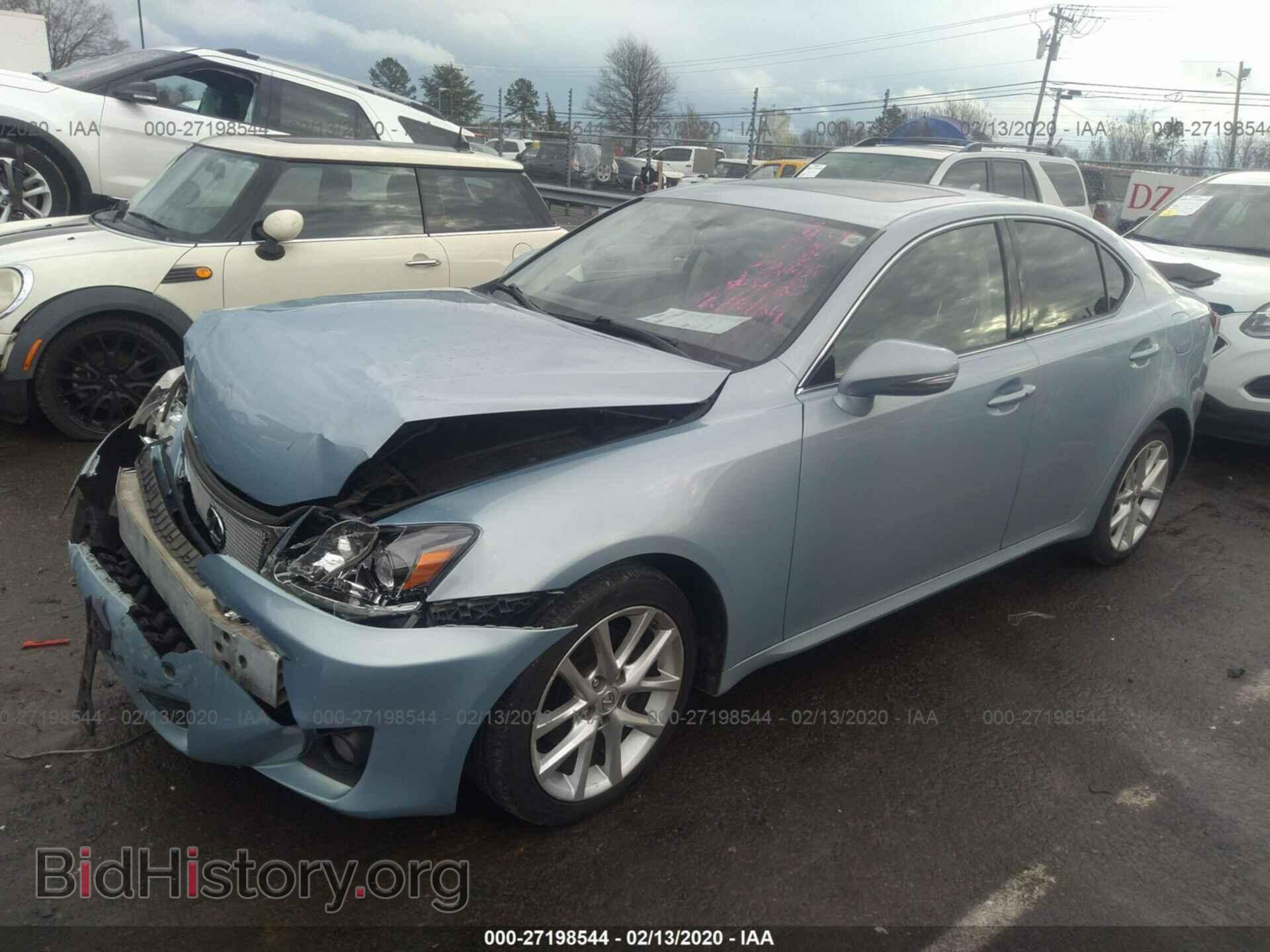 2012 LEXUS IS - VIN: JTHCF5C25C5057595 - Photo 2