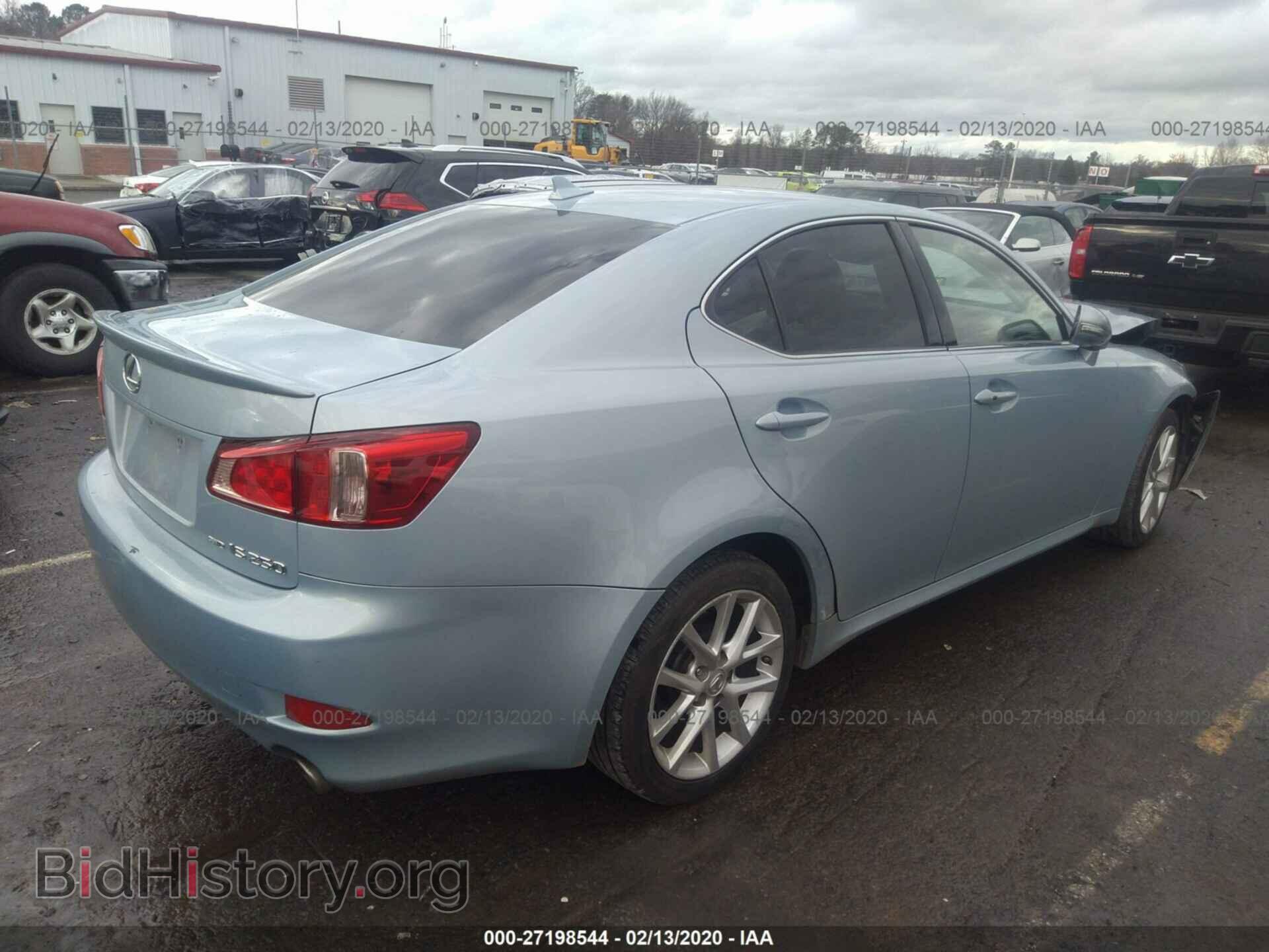 2012 LEXUS IS - VIN: JTHCF5C25C5057595 - Photo 4