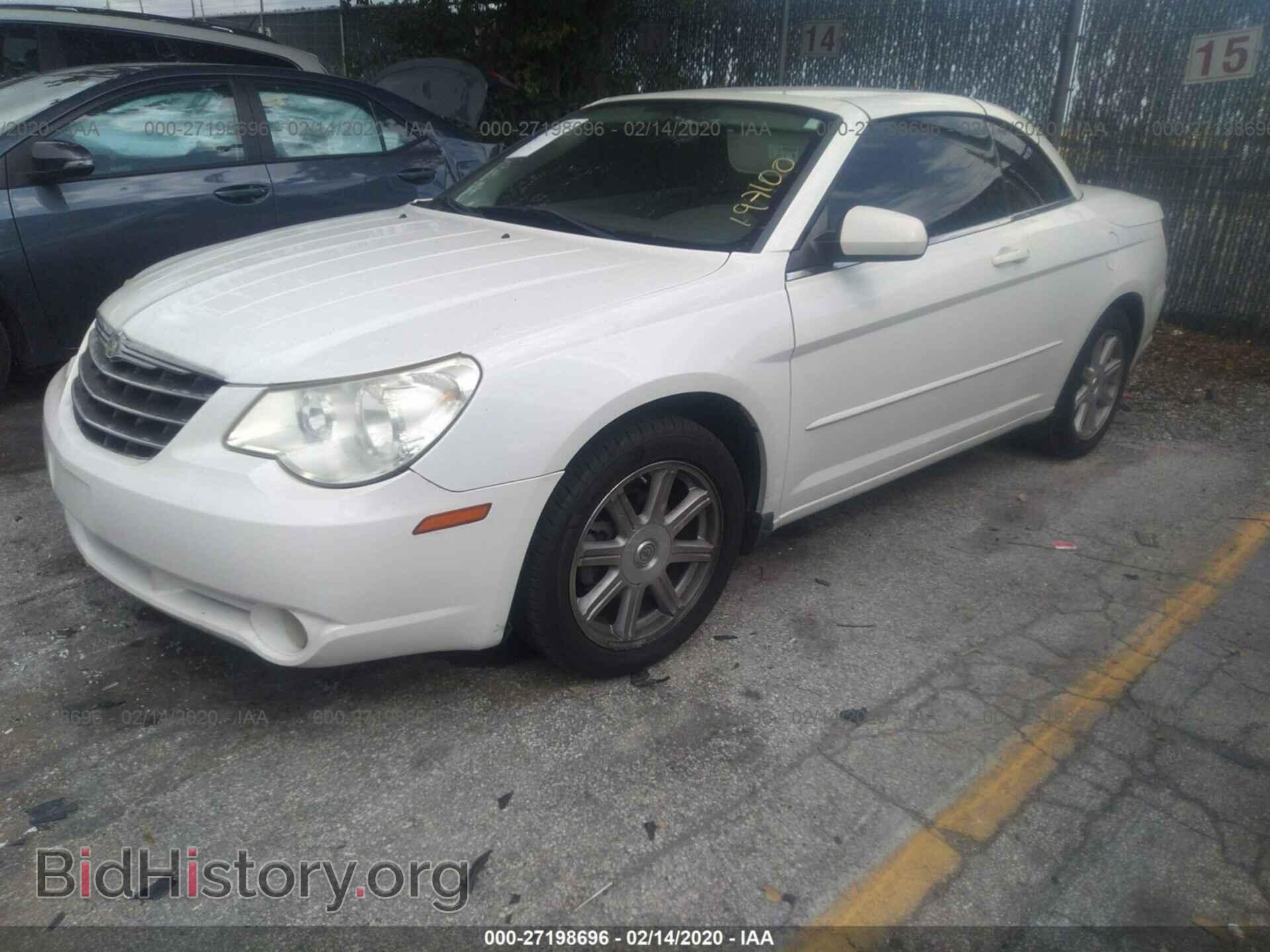 2008 CHRYSLER SEBRING - VIN: 1C3LC55R58N197100 - Фото 2