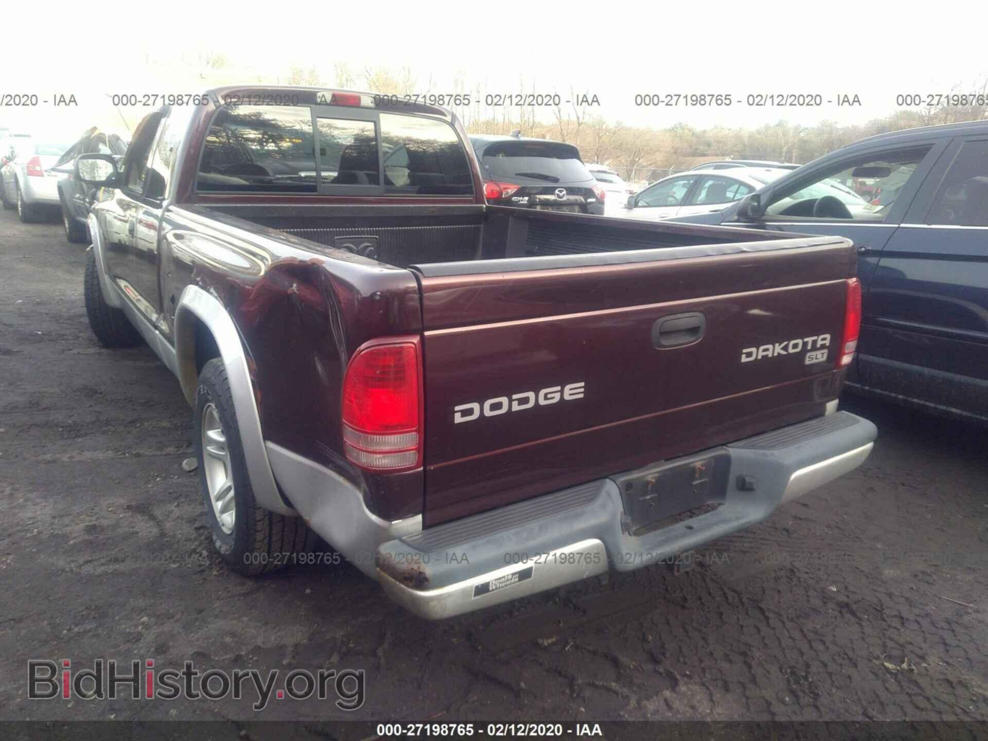 2004 DODGE DAKOTA - VIN: 1D7GL42K94S699205 - Фото 3